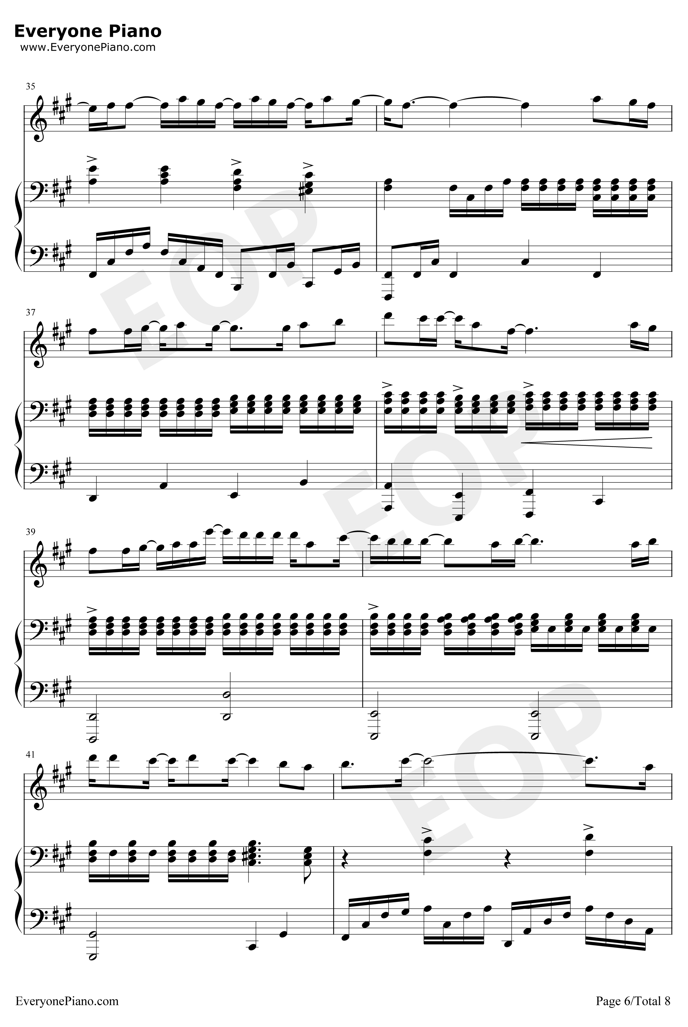 Speechless钢琴谱-AlanMenken-钢琴伴奏版-阿拉丁OST6