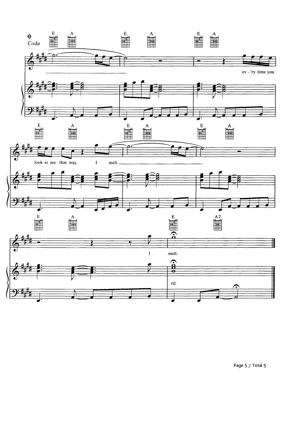 I Melt钢琴谱-RascalFlatts5