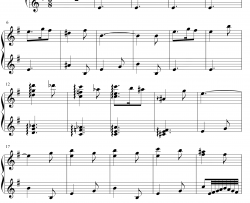 Hedwigs Theme完整版钢琴谱-John Williams-海德薇格主题曲-哈利波特主题曲