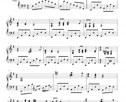 蓝色的爱钢琴谱-理查德·克莱德曼  Richard Clayderman