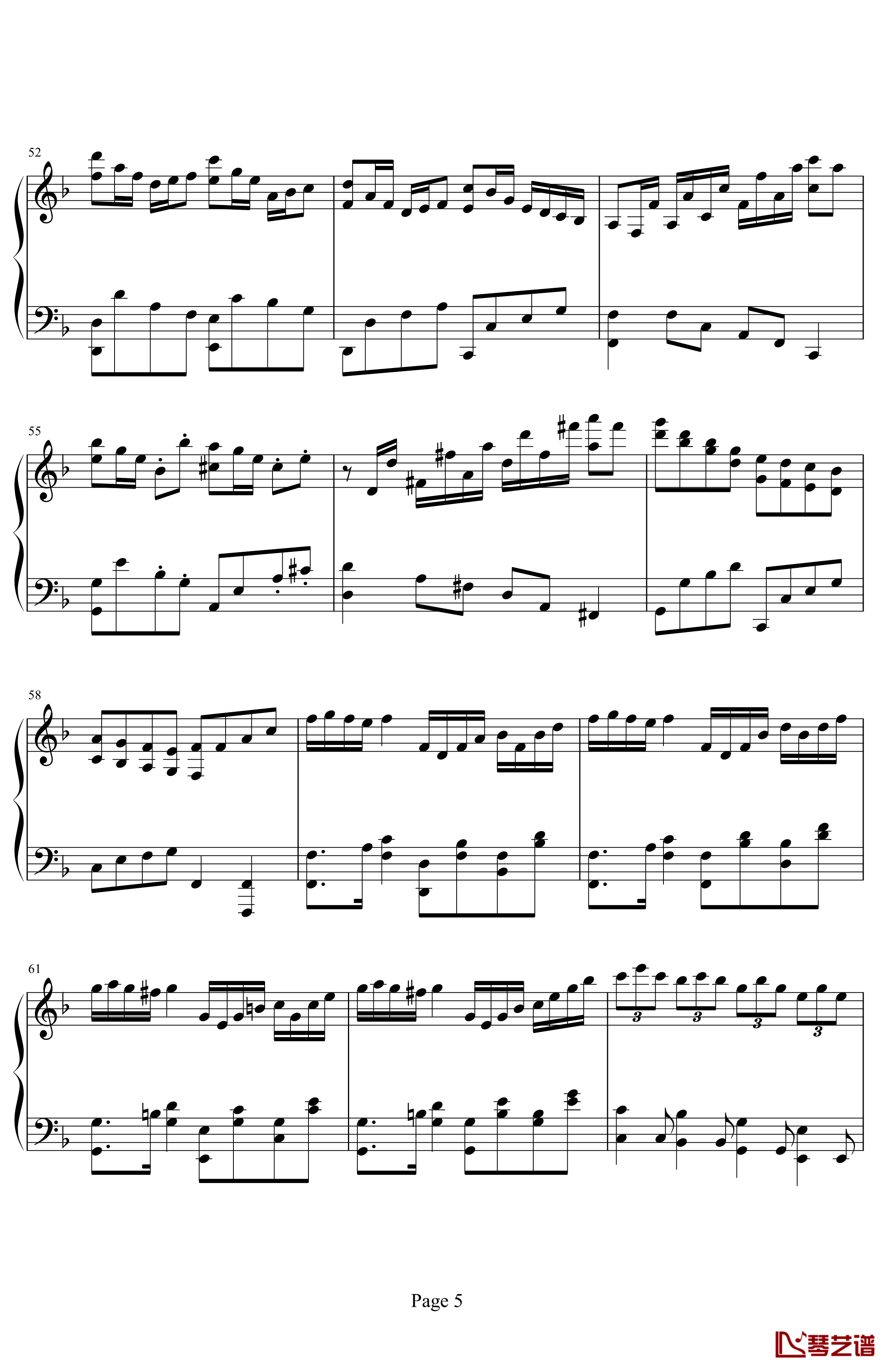 F大调回旋曲钢琴谱-修改版-.伊dên-H135