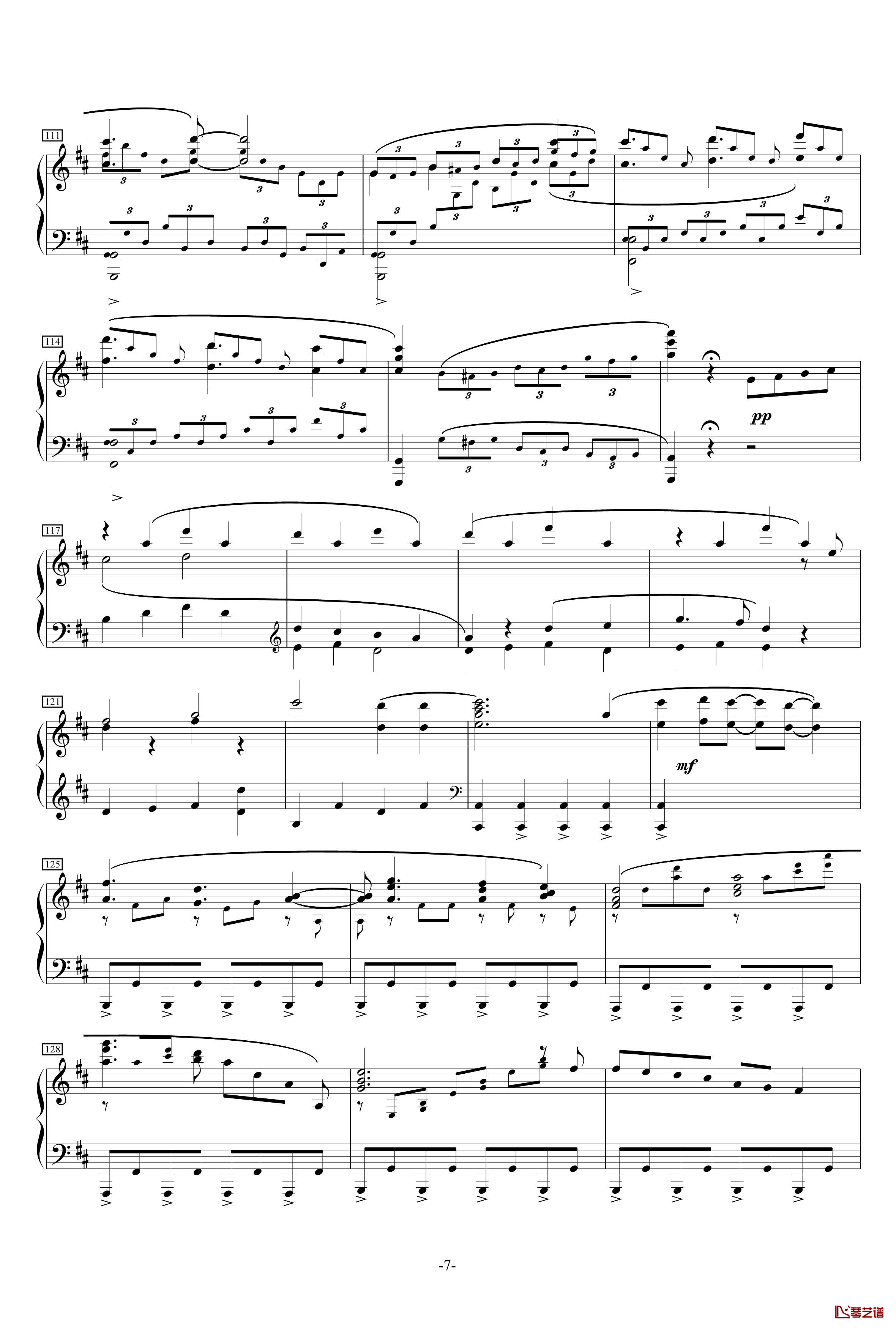 MELT钢琴谱-メルト-初音未来7