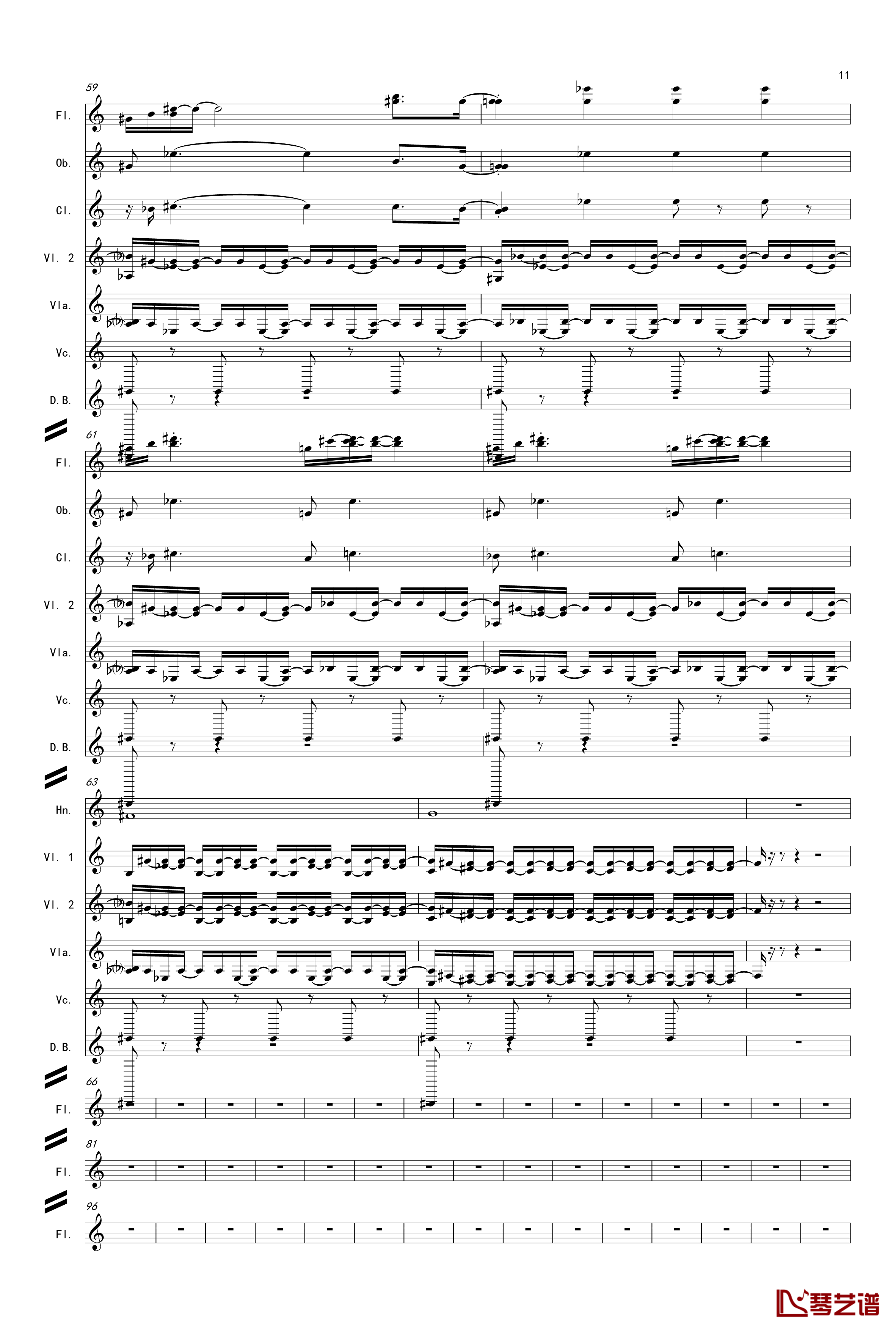 奏鸣曲之交响第14首Ⅲ钢琴谱-贝多芬-beethoven11