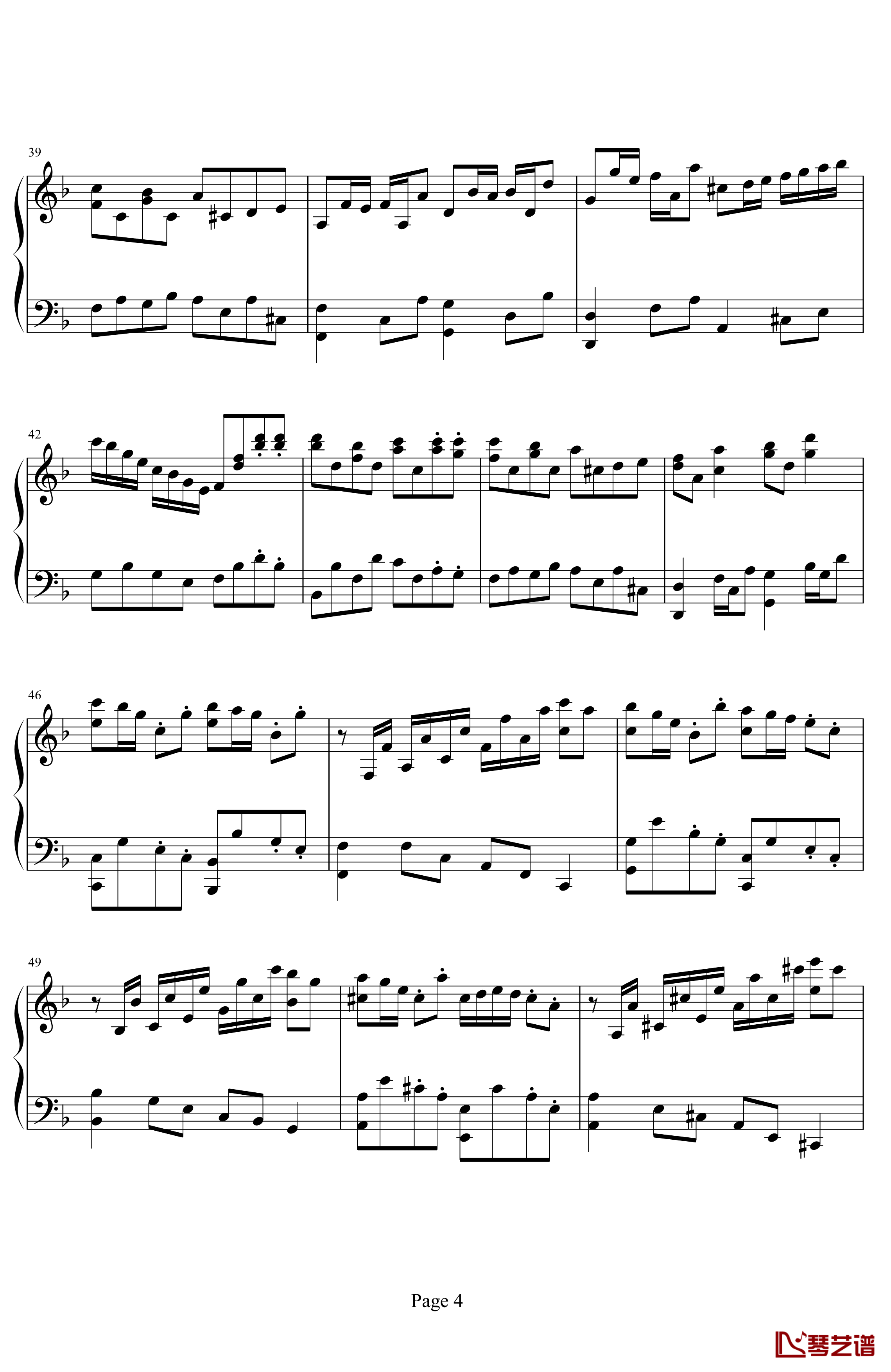 F大调回旋曲钢琴谱-修改版-.伊dên-H134