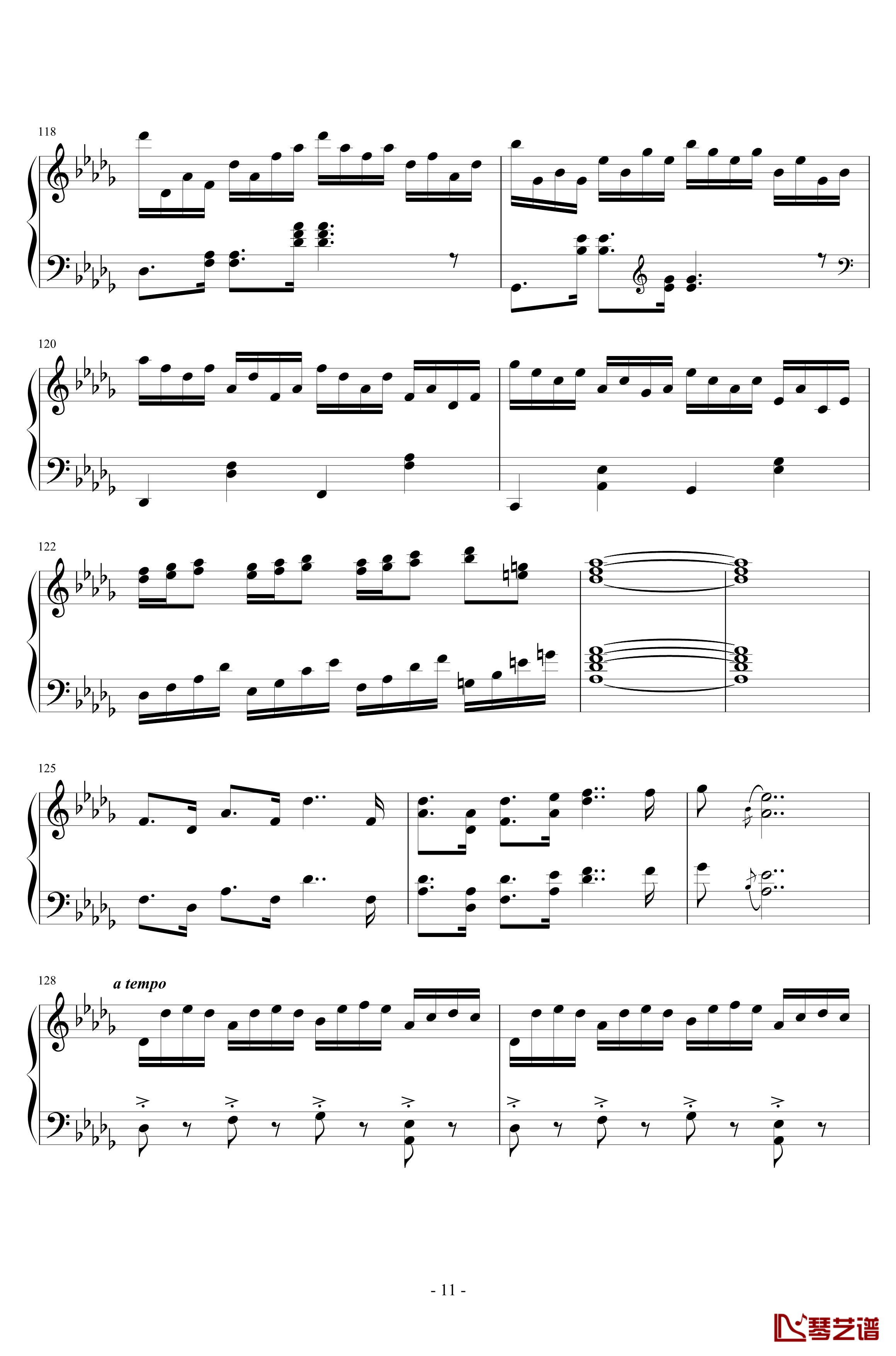第二钢琴奏鸣曲第一乐章钢琴谱-nzh193411