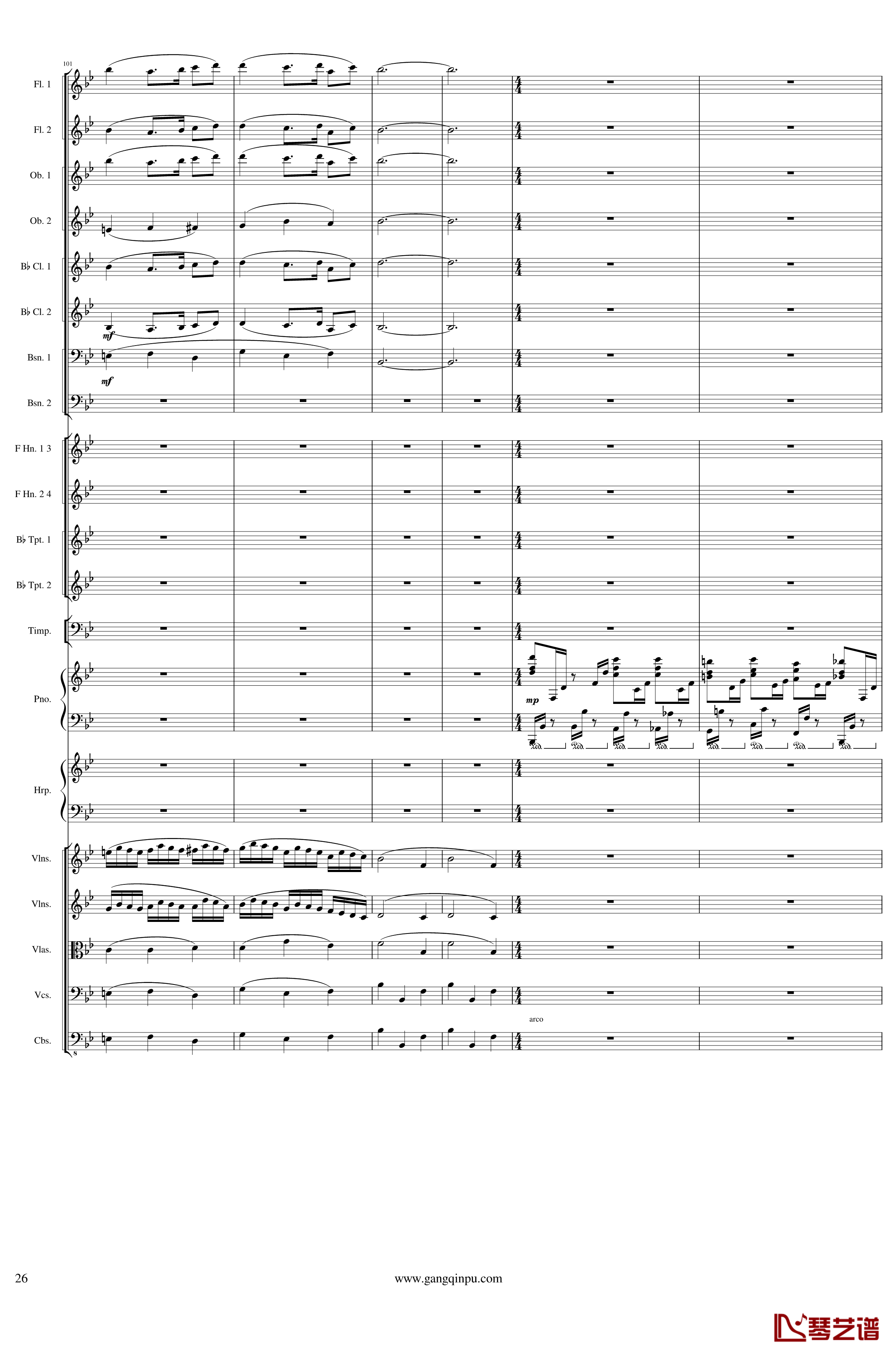 Symphonic Poem No.3, Op.91 Part 1钢琴谱-一个球26
