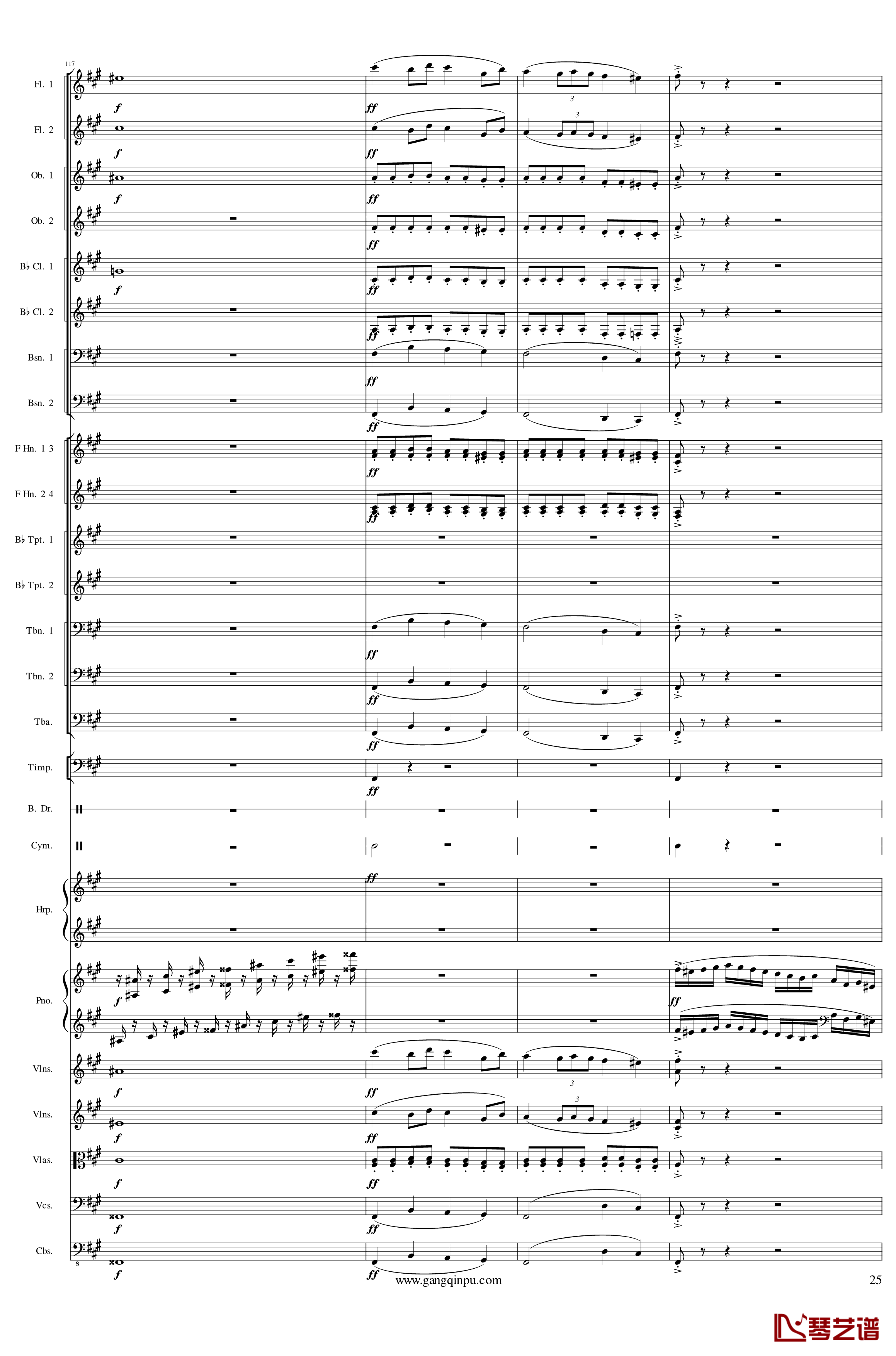 Piano Concerto No.6 in sharp F Minor Op.57 III钢琴谱-一个球25