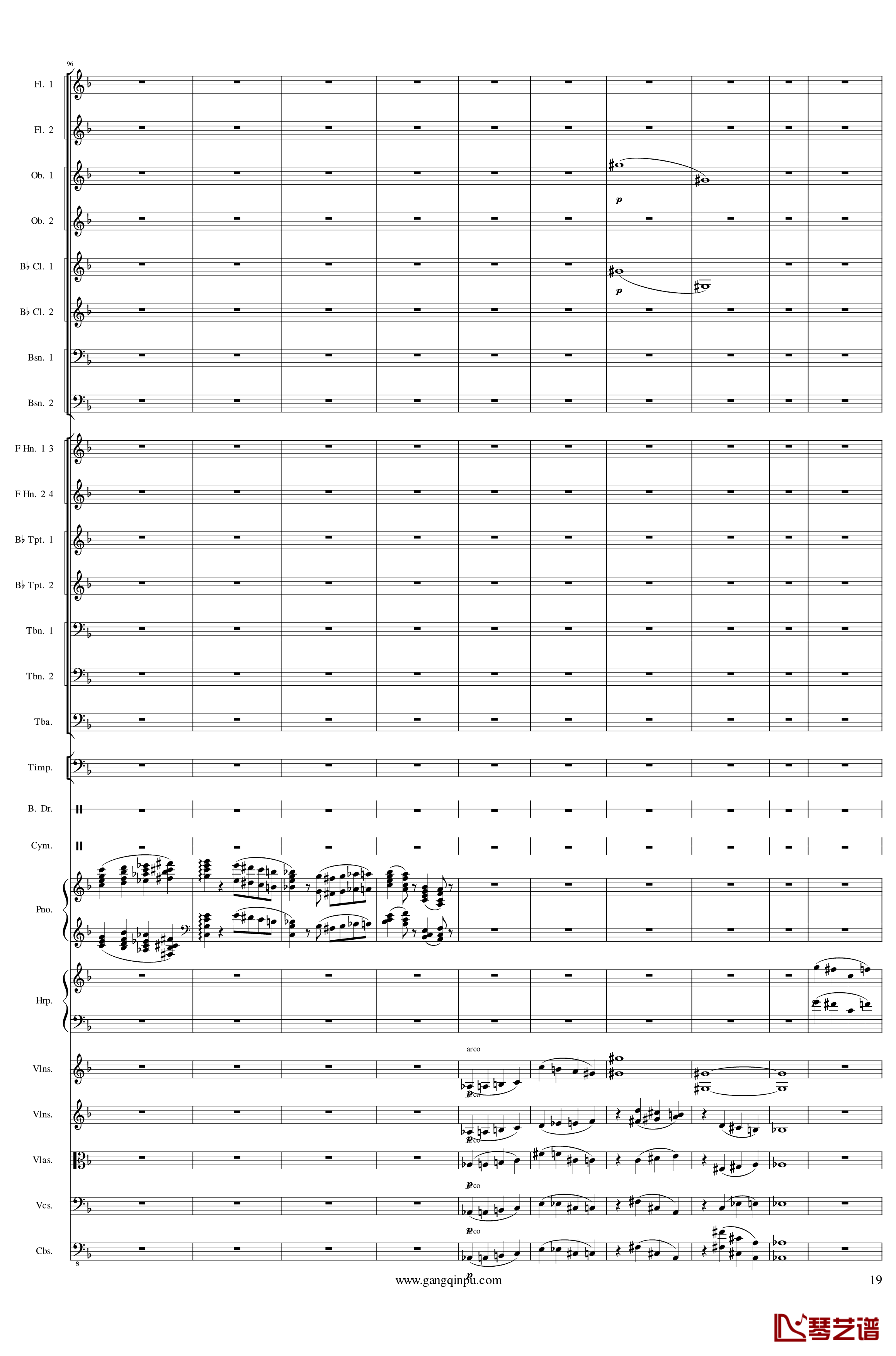 Piano Concerto No.6 in sharp F Minor Op.57 II钢琴谱-一个球19
