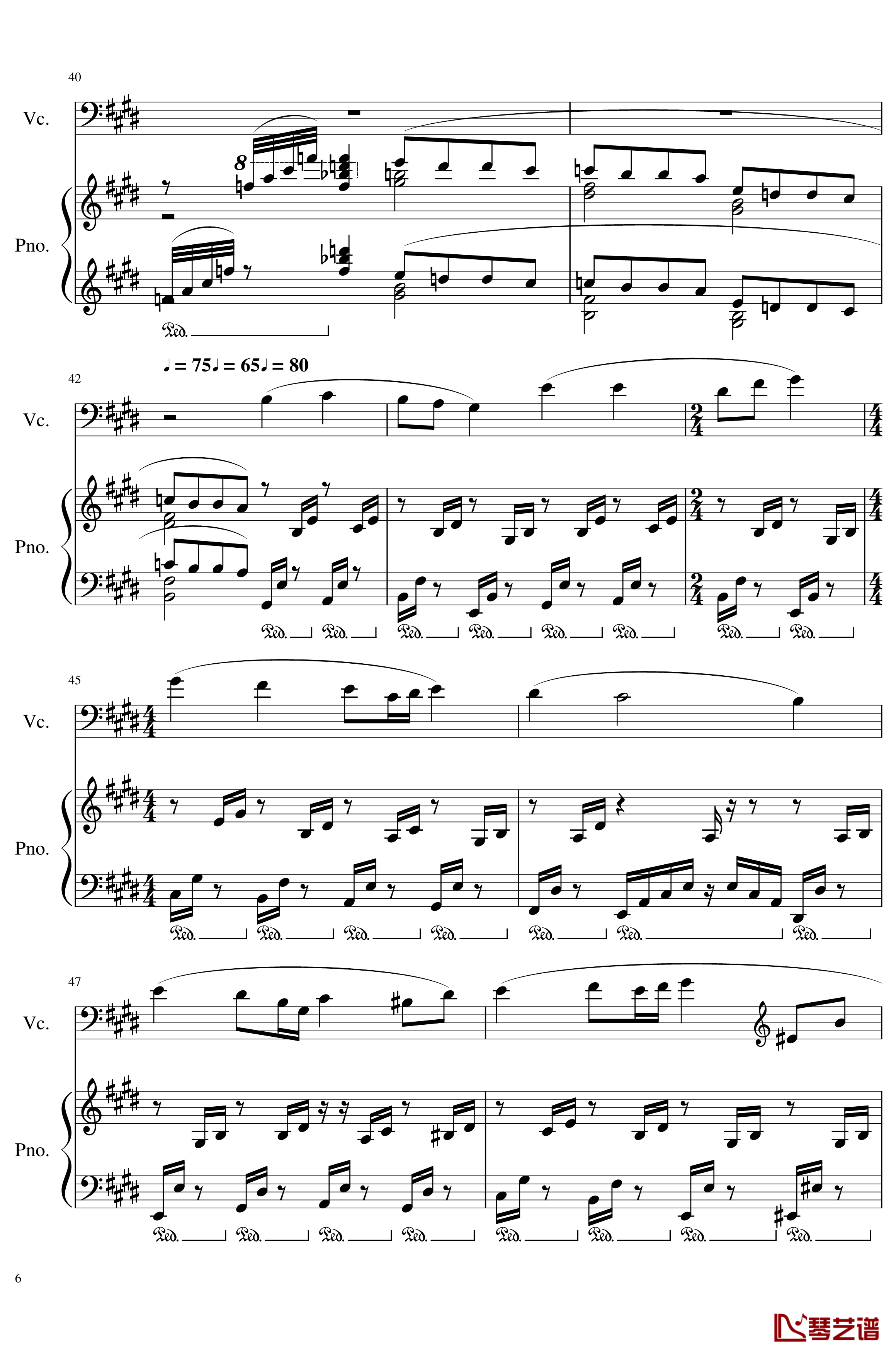 Summer Capriccio, Op.88钢琴谱-夏日随想曲-一个球6