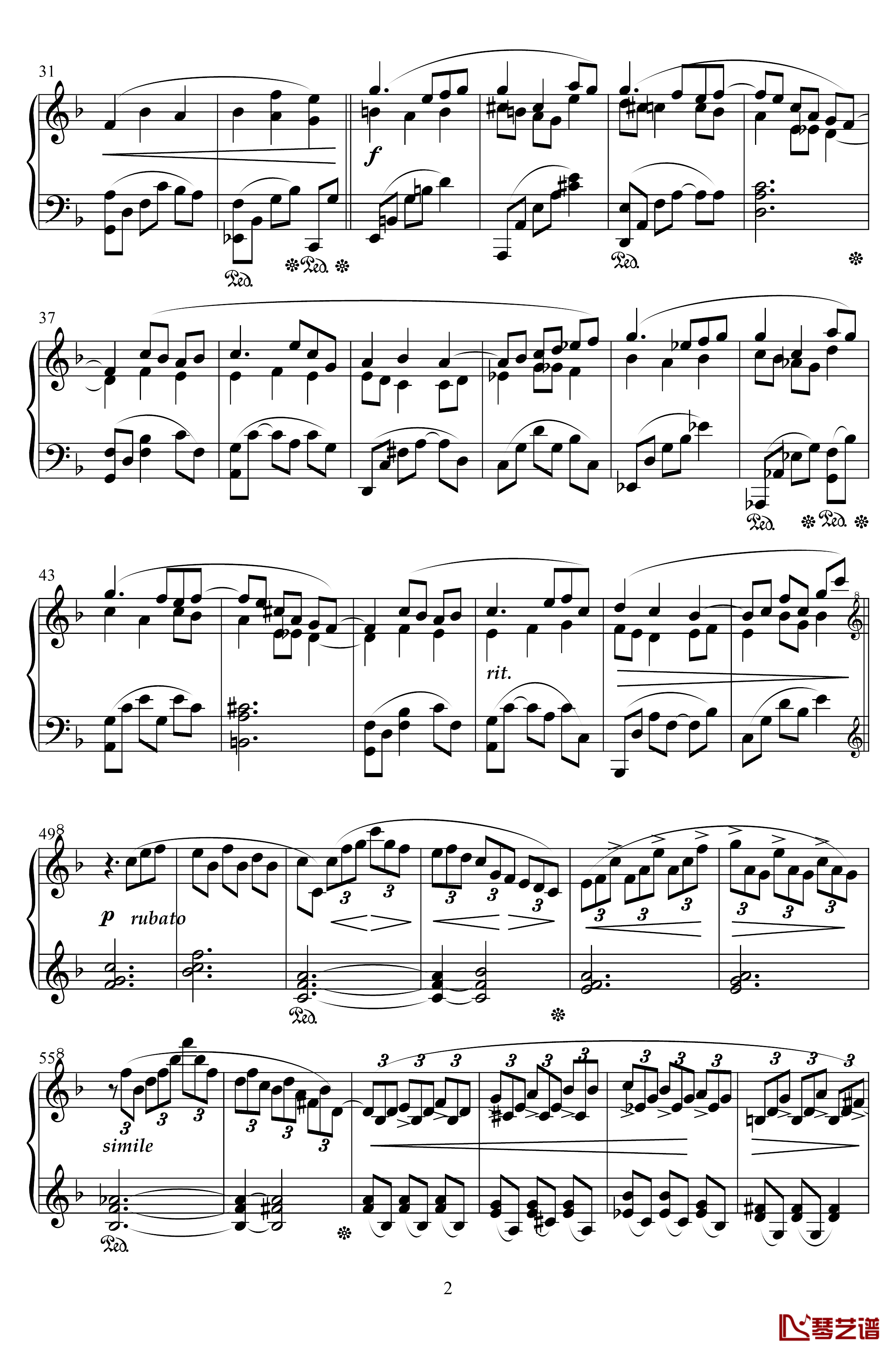 Journey钢琴谱-天籁传声2