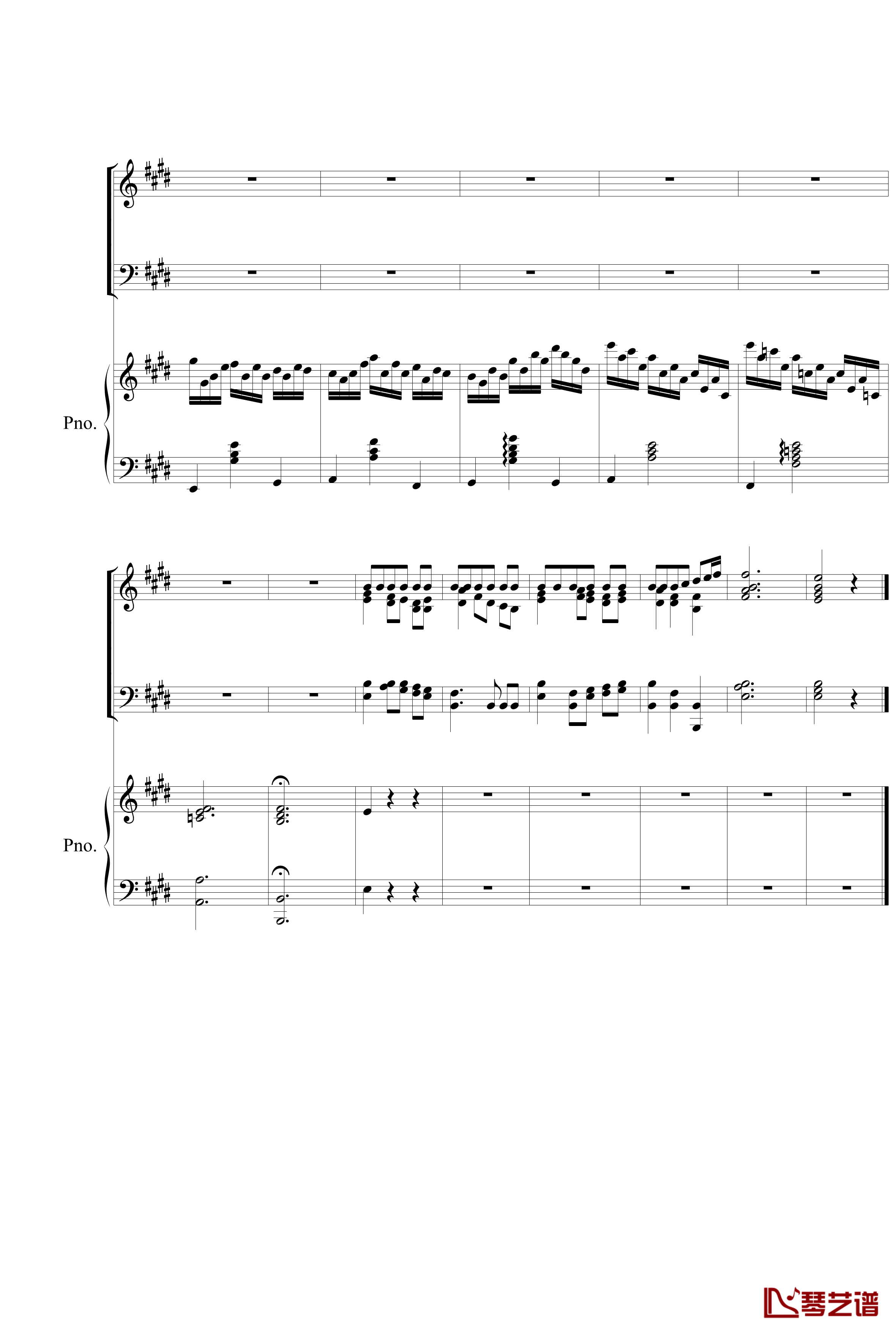 Piano Concerto No.2 钢琴谱-mov.2-nzh193411