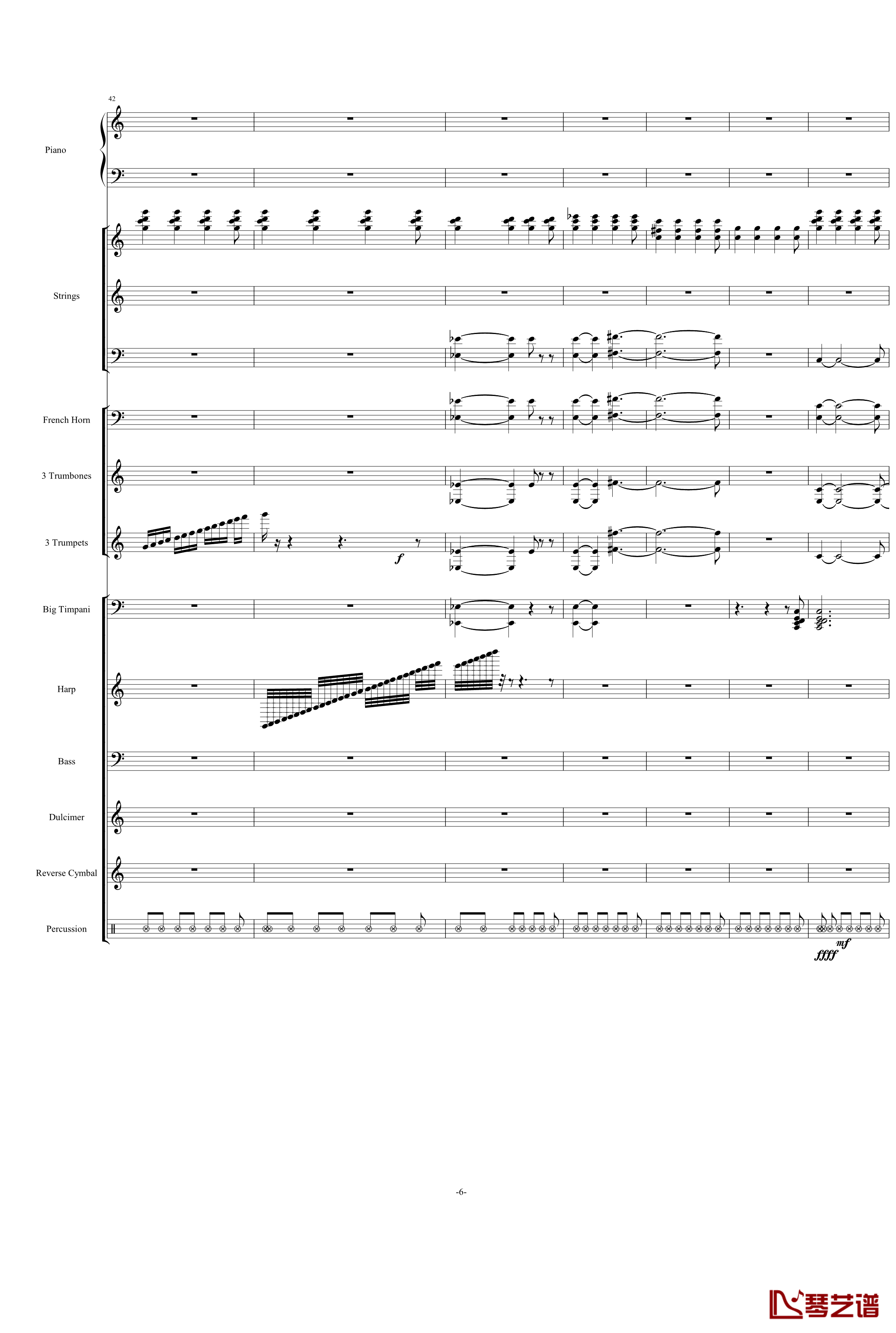 Santorini圣托里尼钢琴谱-完整版-雅尼6