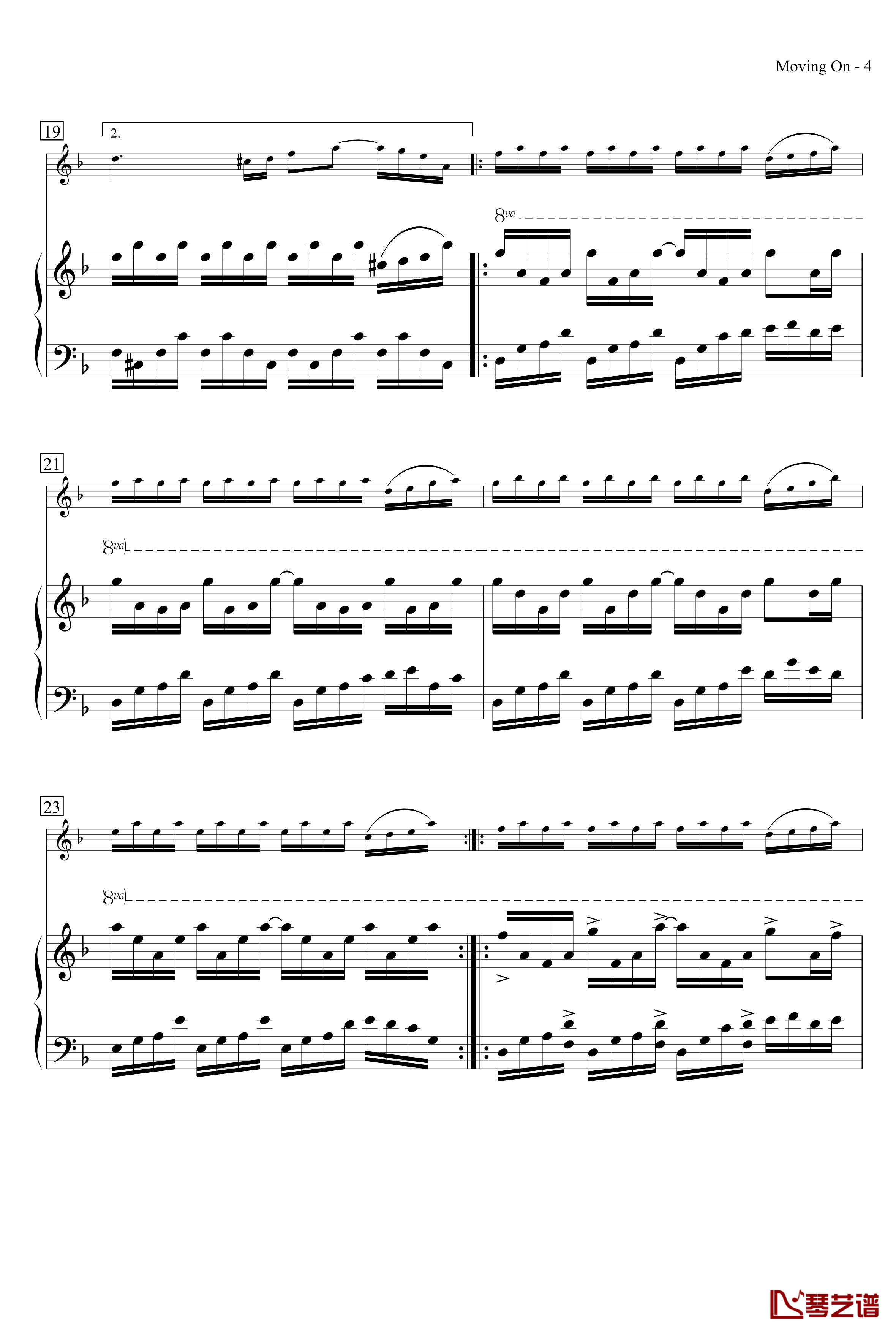 Moving On钢琴谱-第1版-MrSHUM4