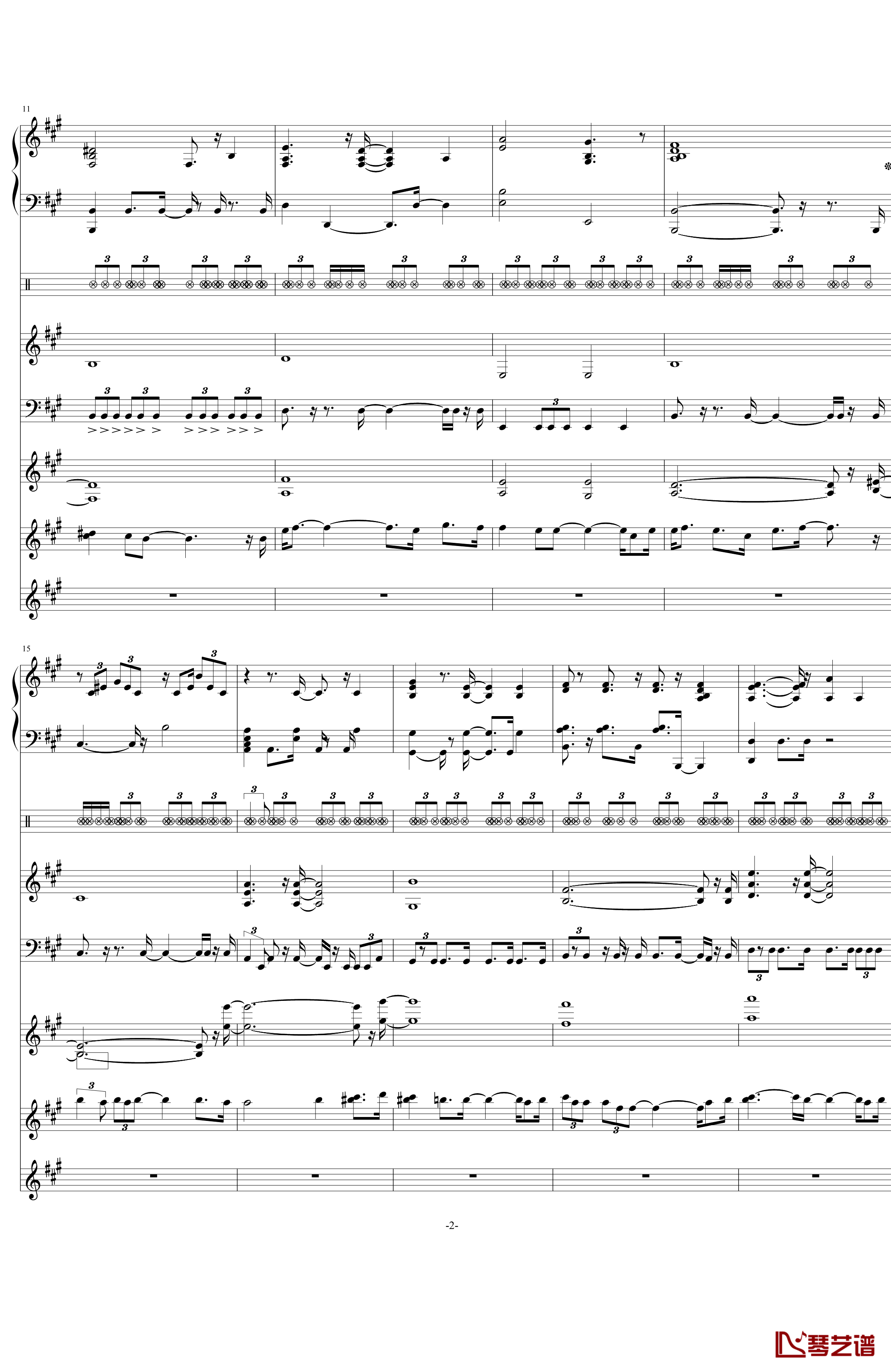 Just a Rock钢琴谱-swenl-[奠]2