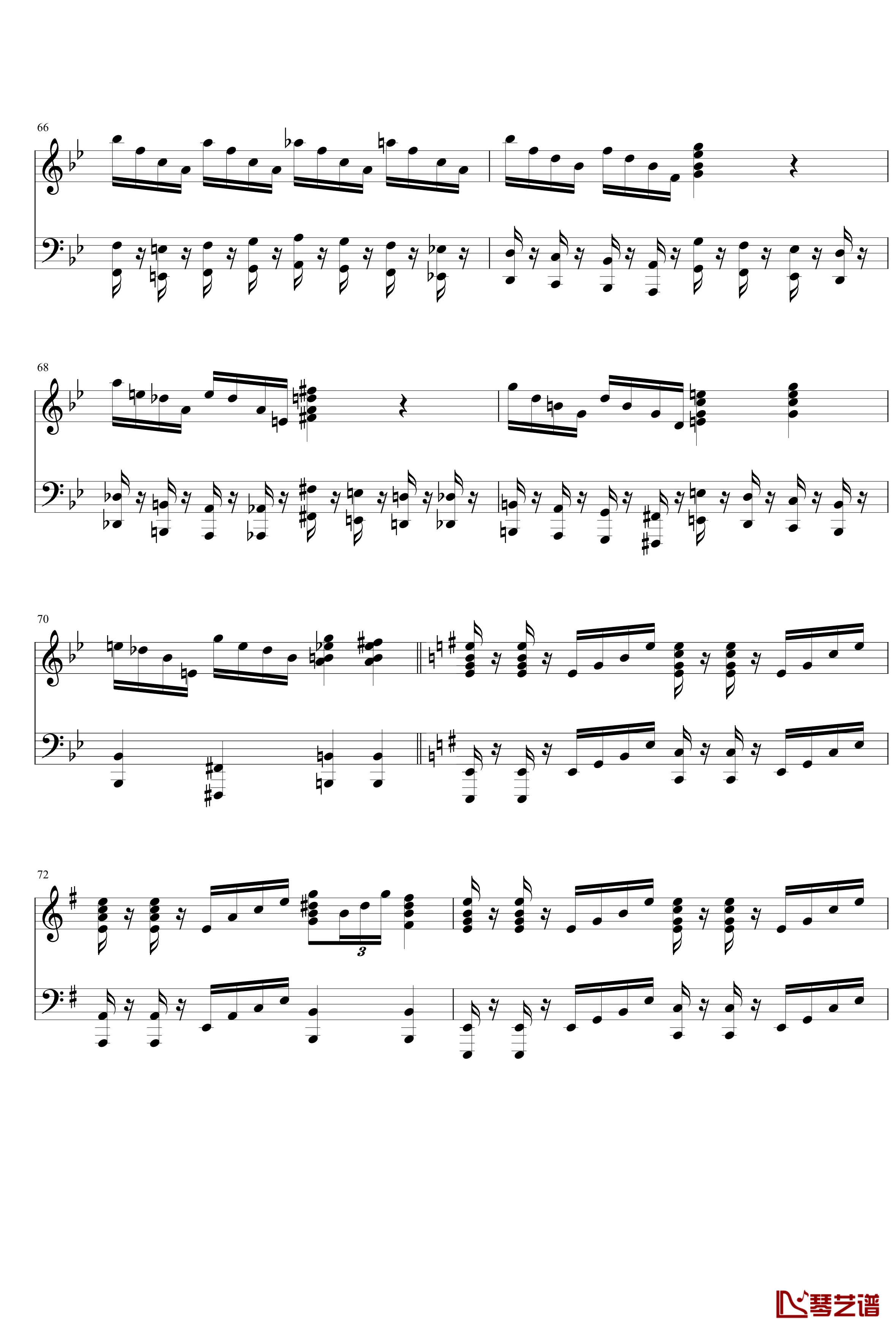 ANiMA钢琴谱-开源版-xi7