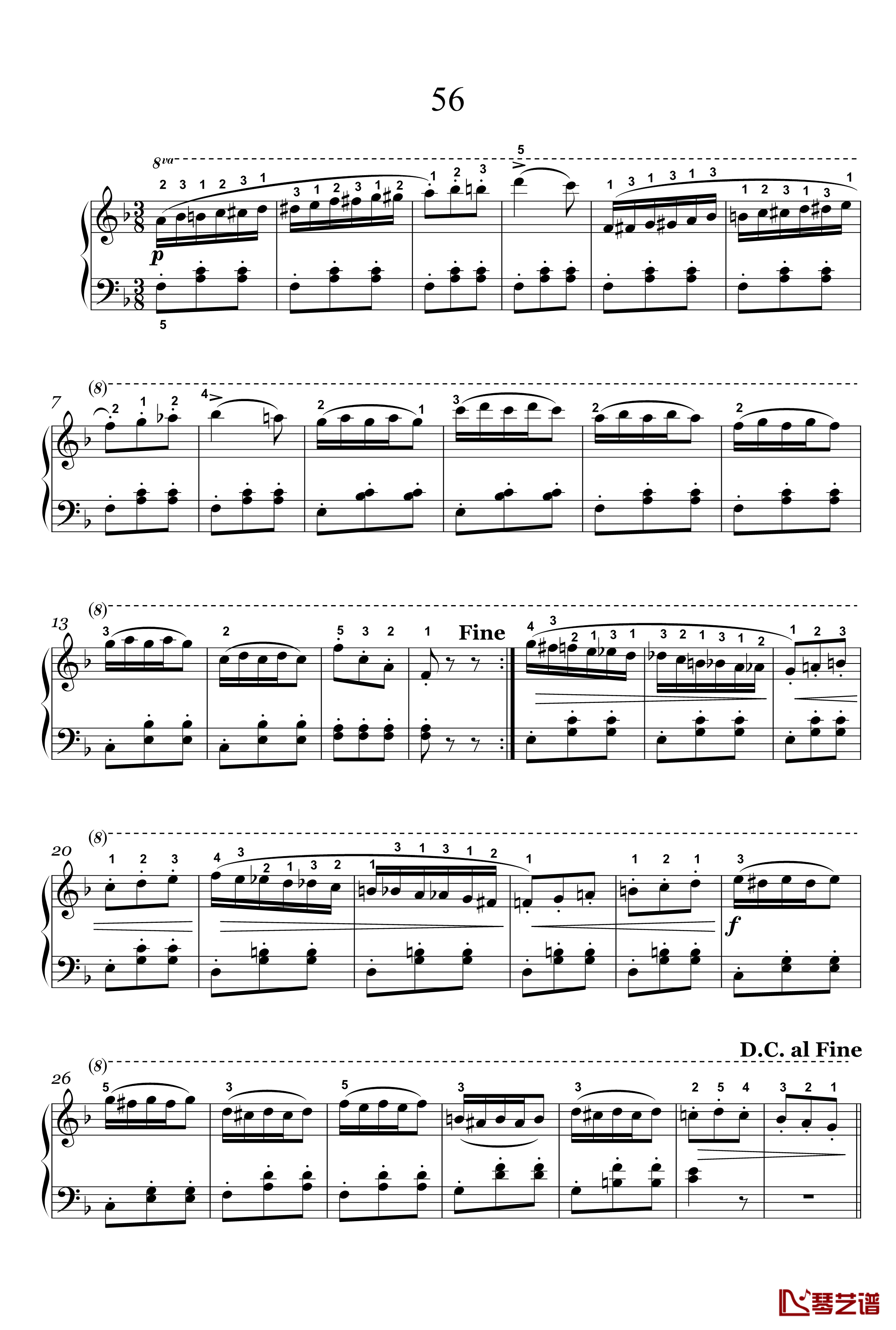 33钢琴谱-56-车尔尼-Czerny-59918