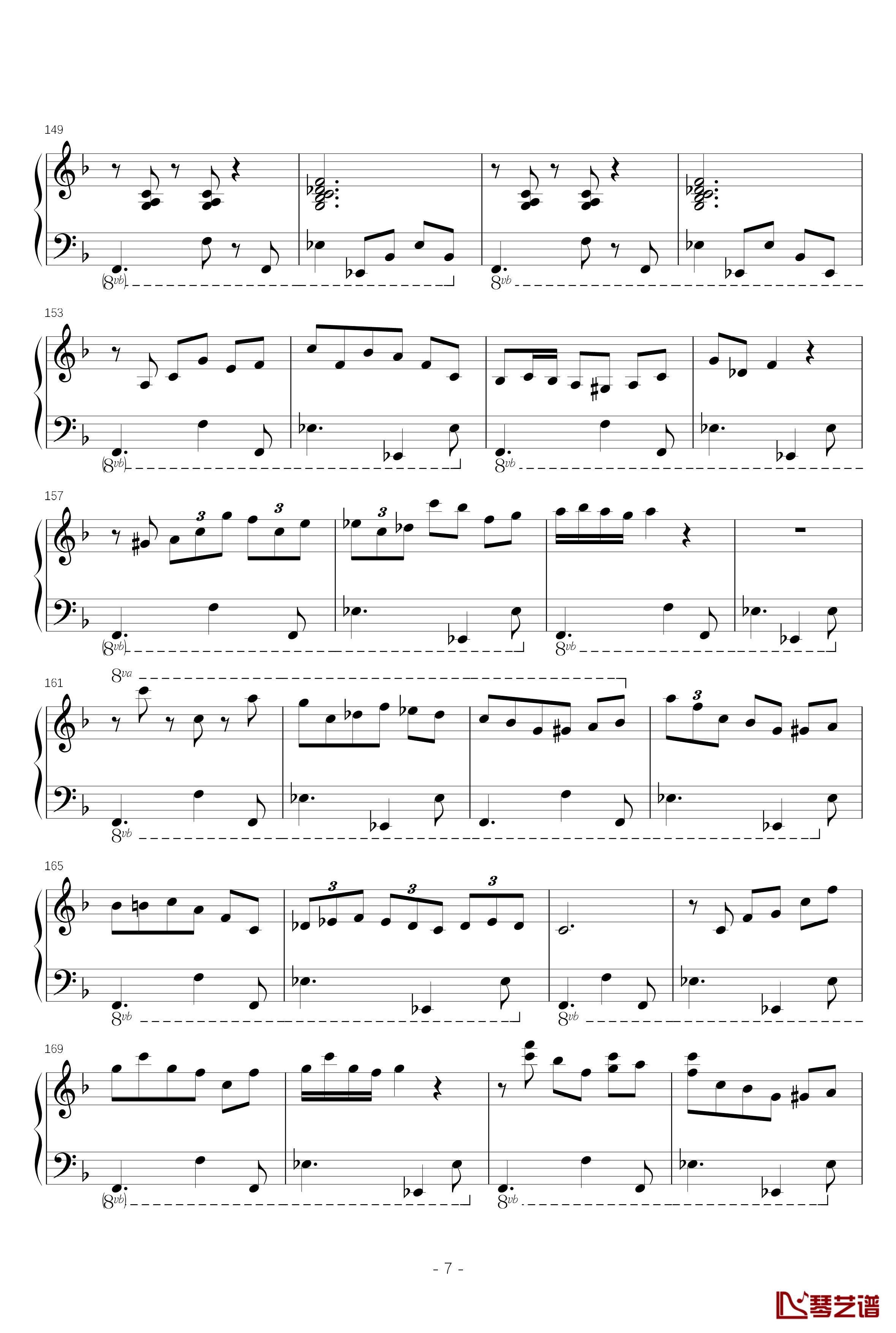 We Wish You A Merry Christmas钢琴谱-Jacob Koller7