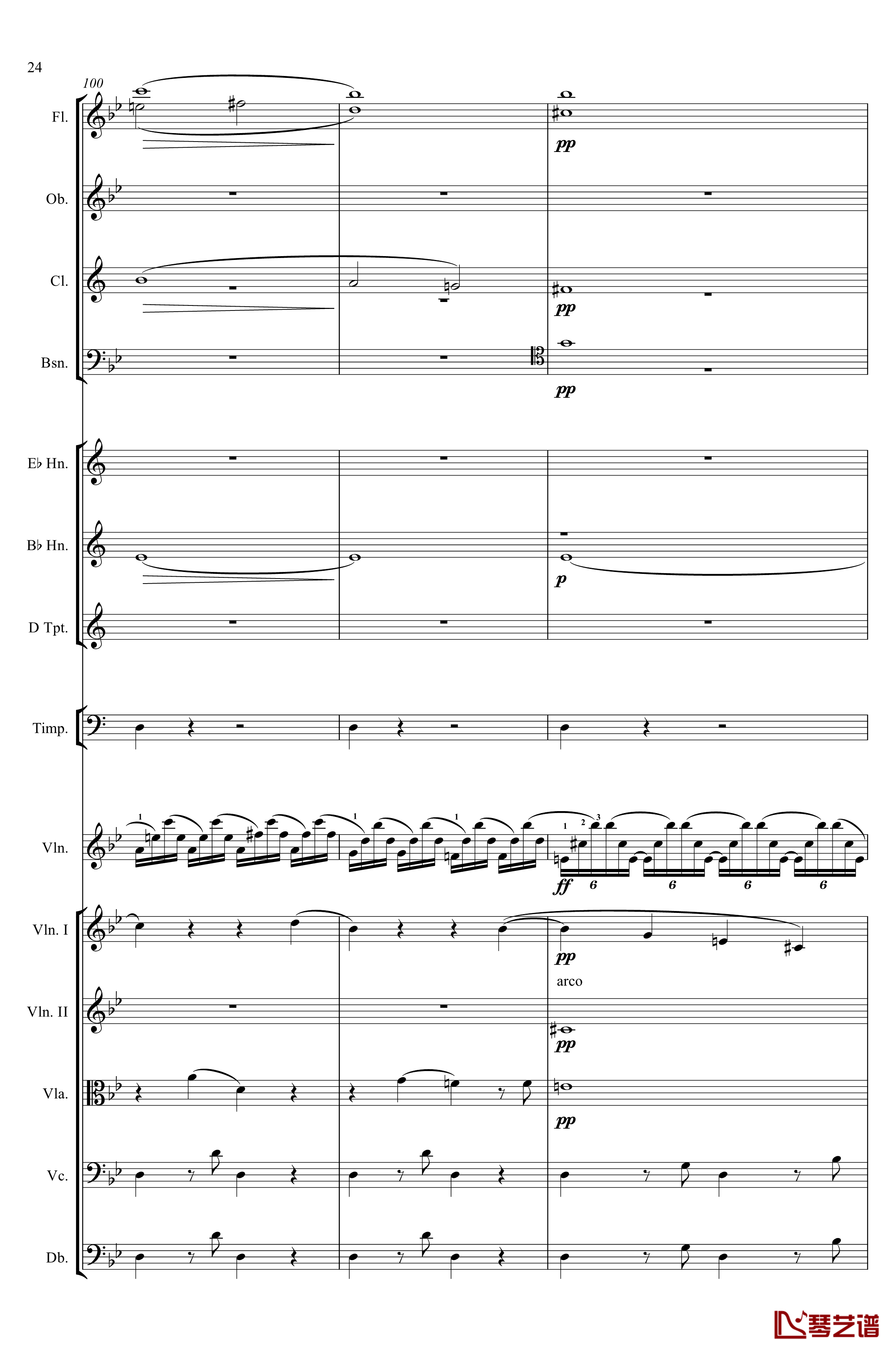 g小调第1小提琴协奏曲Op.26钢琴谱-第一乐章-Max Bruch24
