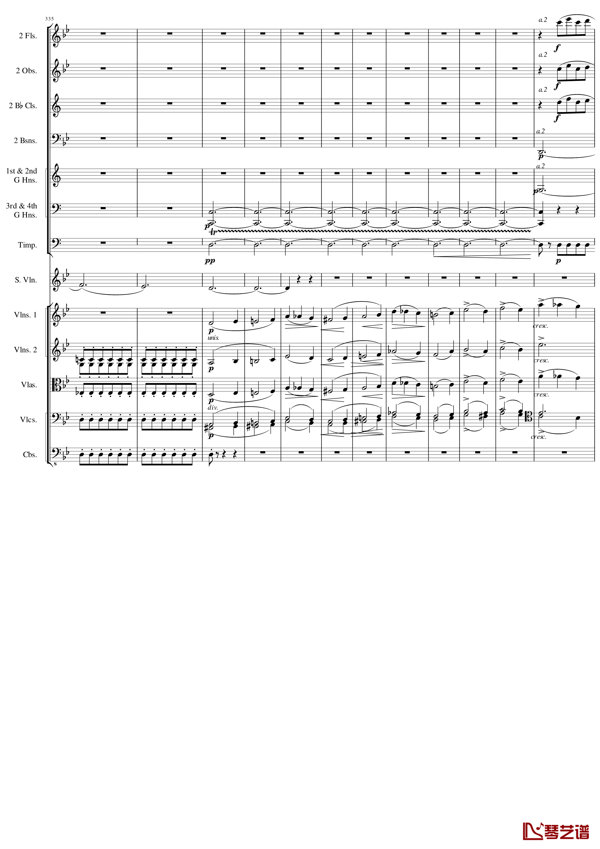 Danse Macabre Op.40钢琴谱-圣桑34