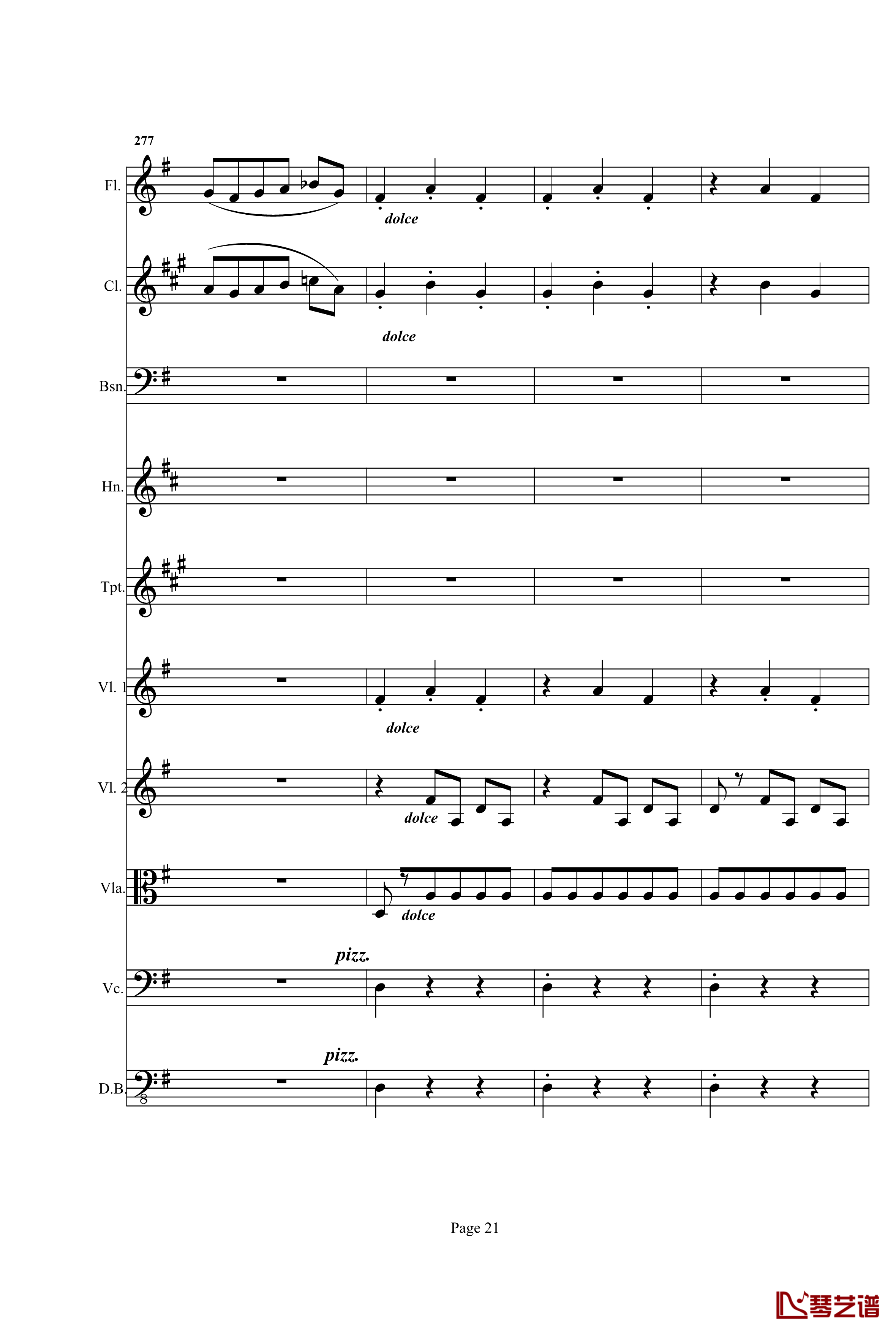 奏鸣曲之交响钢琴谱-第25首-Ⅰ-贝多芬-beethoven21