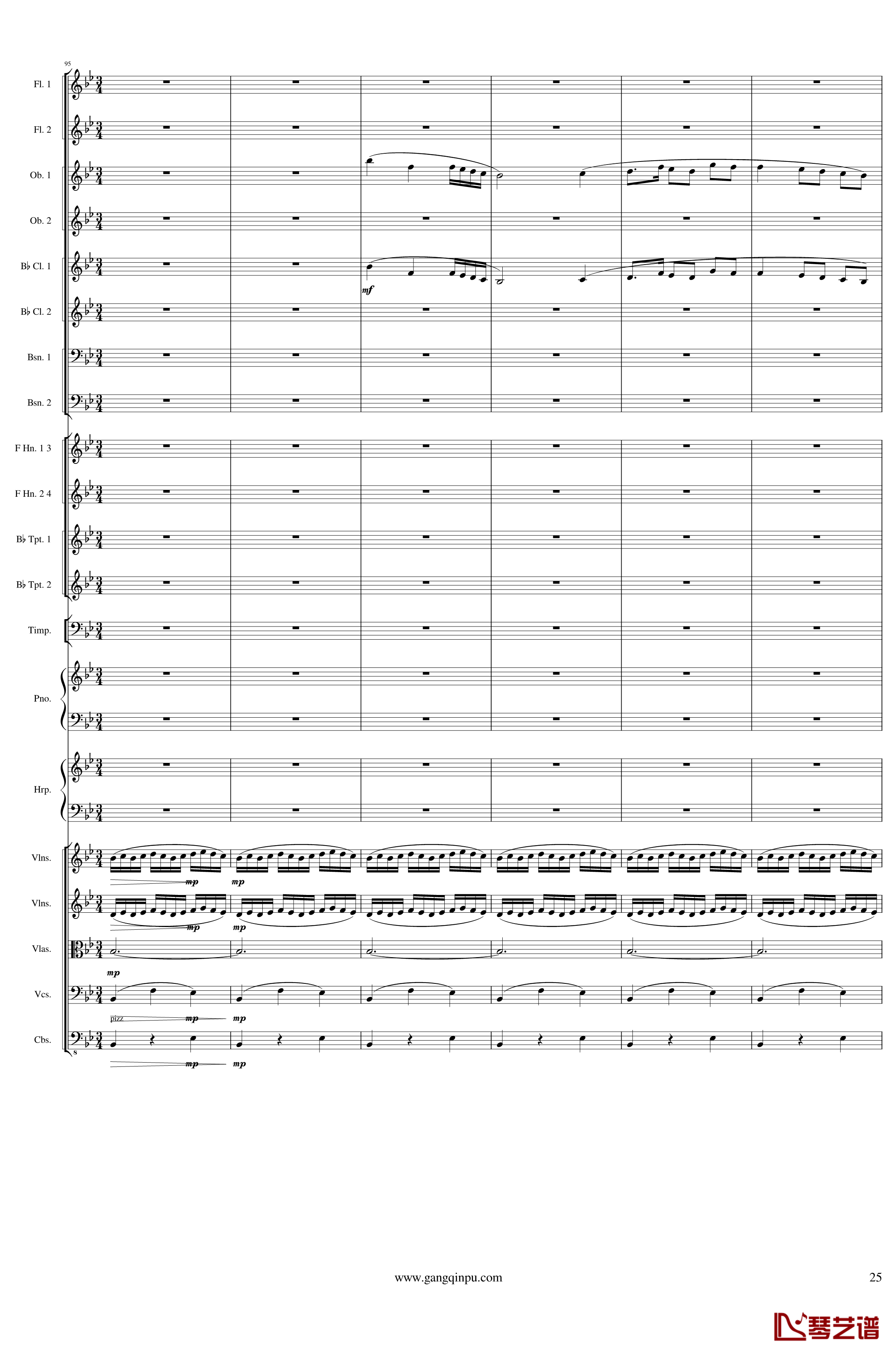 Symphonic Poem No.3, Op.91 Part 1钢琴谱-一个球25