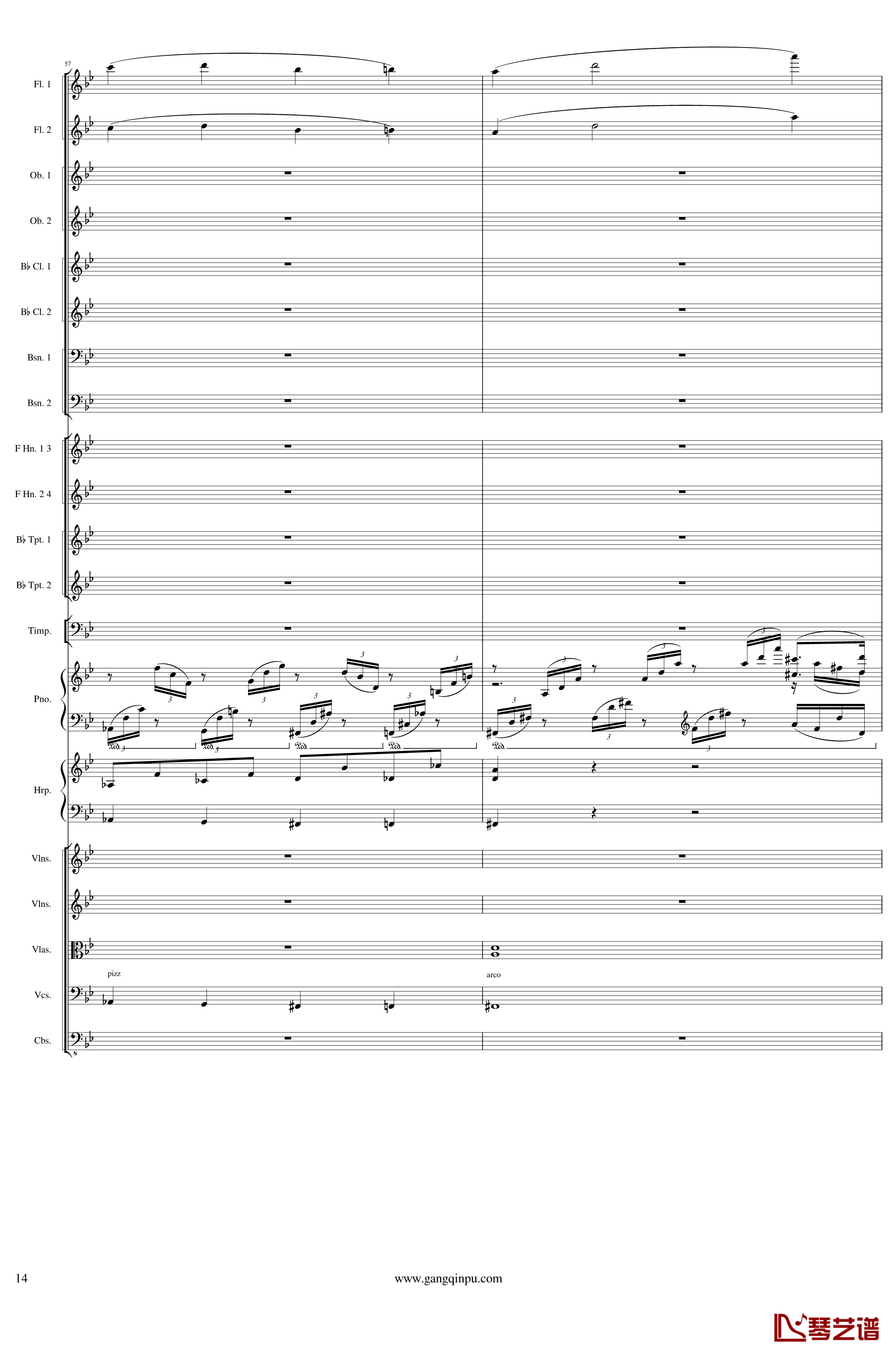 Symphonic Poem No.3, Op.91 Part 1钢琴谱-一个球14