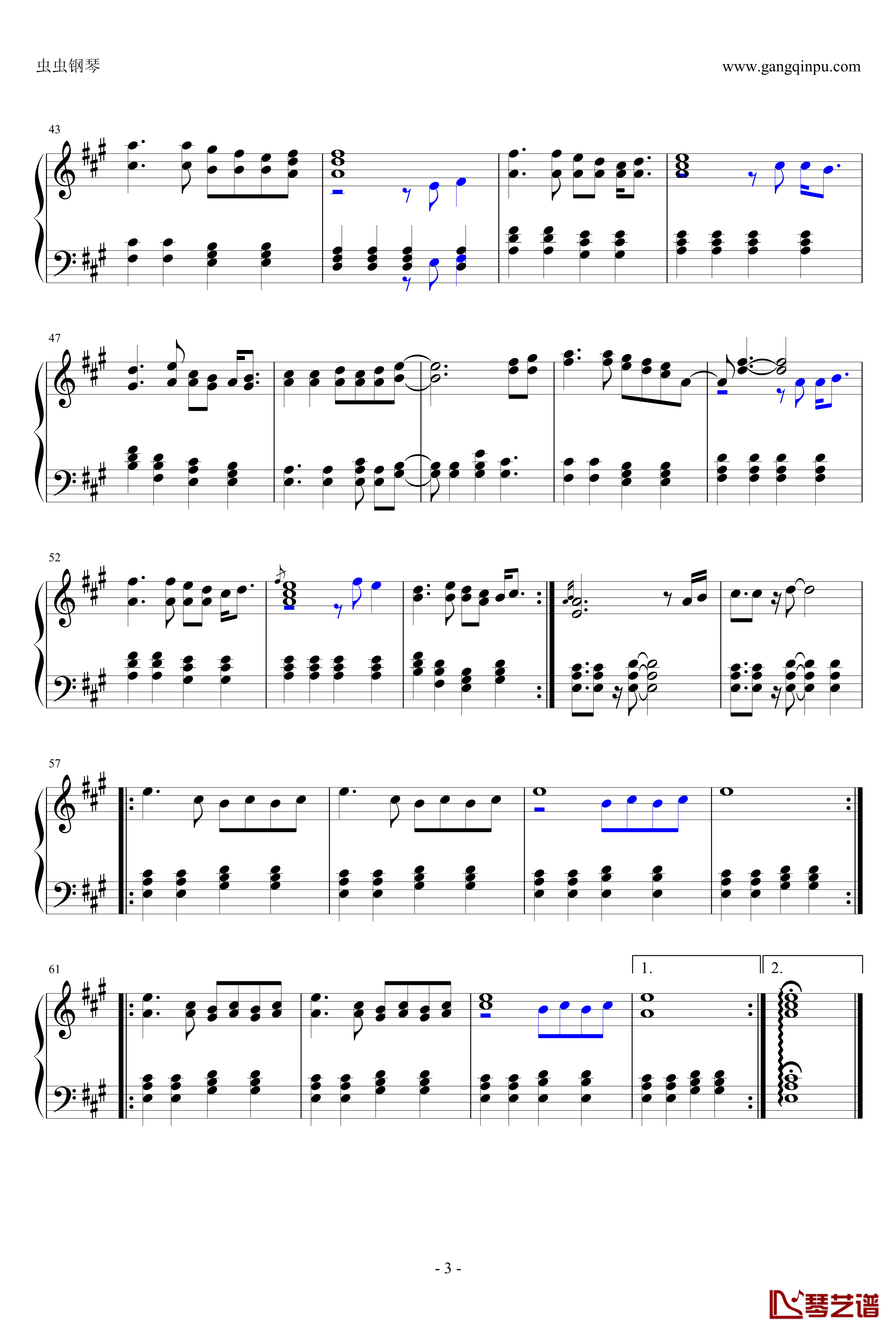 因你而在钢琴谱-完整版钢琴独奏谱-第一次修改版-林俊杰3