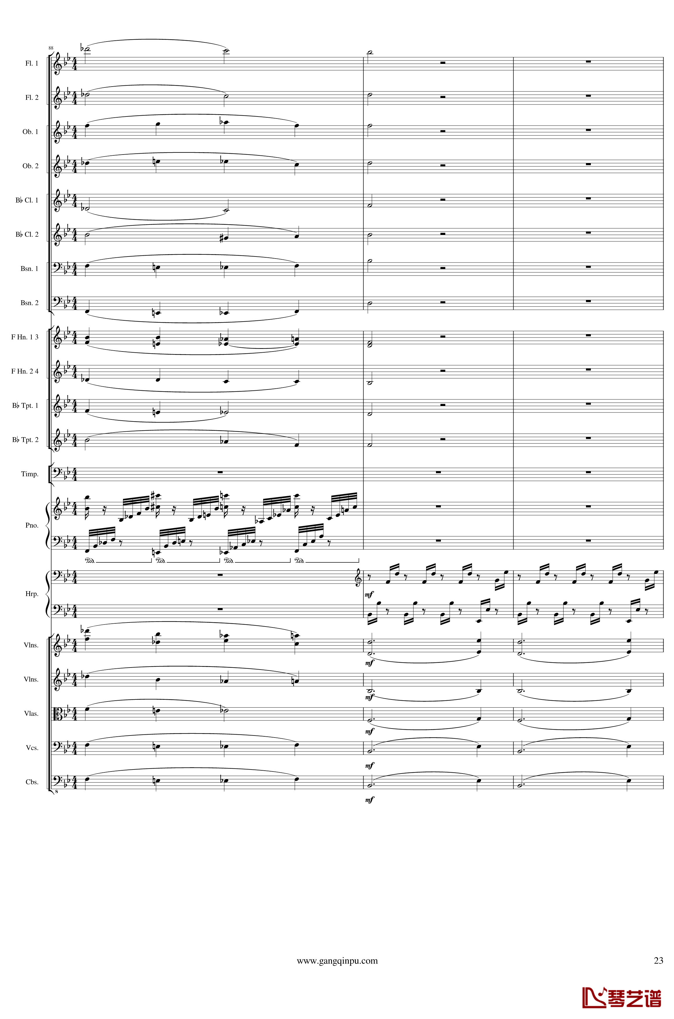 Symphonic Poem No.3, Op.91 Part 1钢琴谱-一个球23