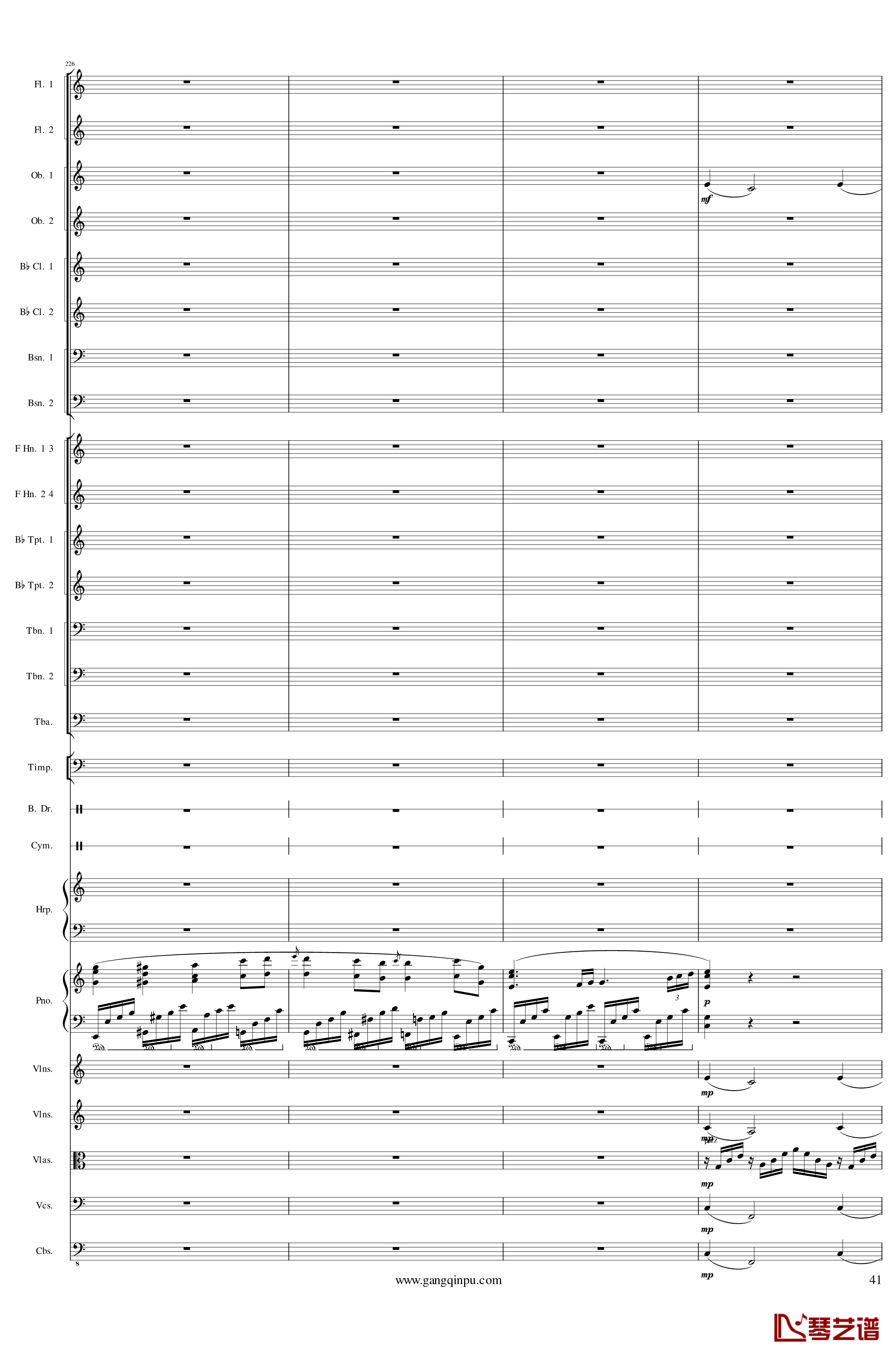 Piano Concerto No.6 in sharp F Minor Op.57 III钢琴谱-一个球41