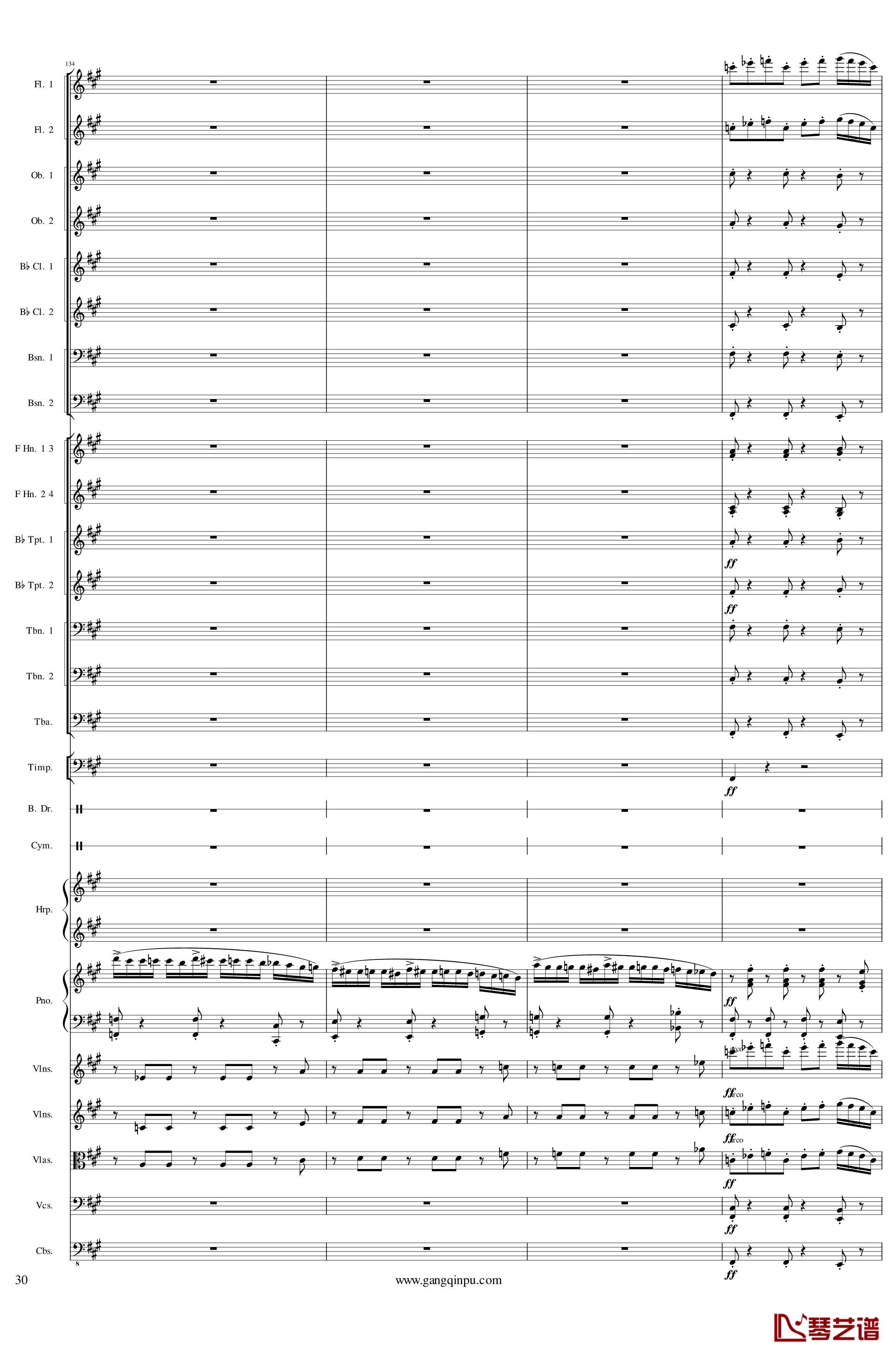 Piano Concerto No.6 in sharp F Minor Op.57 III钢琴谱-一个球30