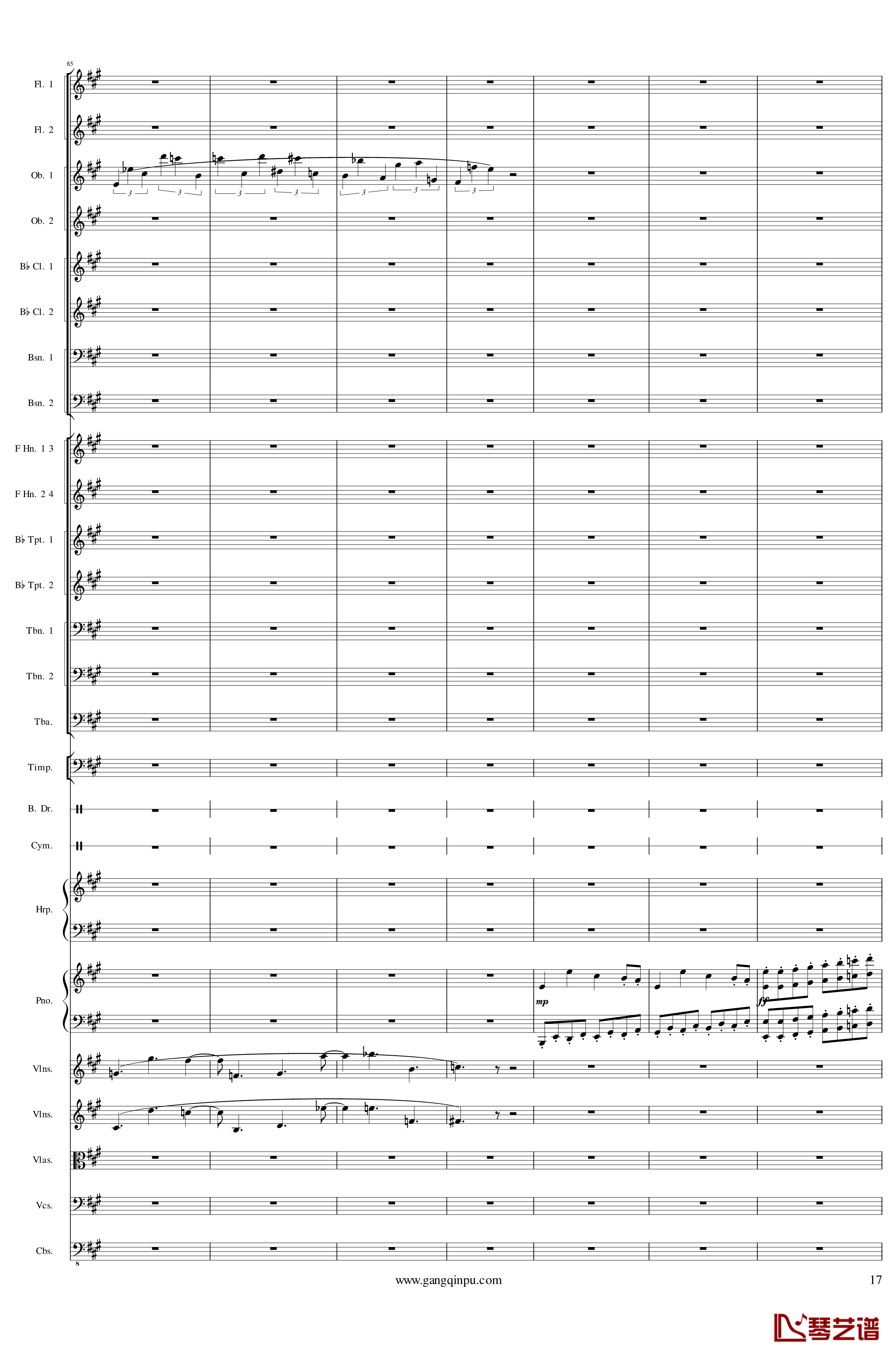 Piano Concerto No.6 in sharp F Minor Op.57 III钢琴谱-一个球17