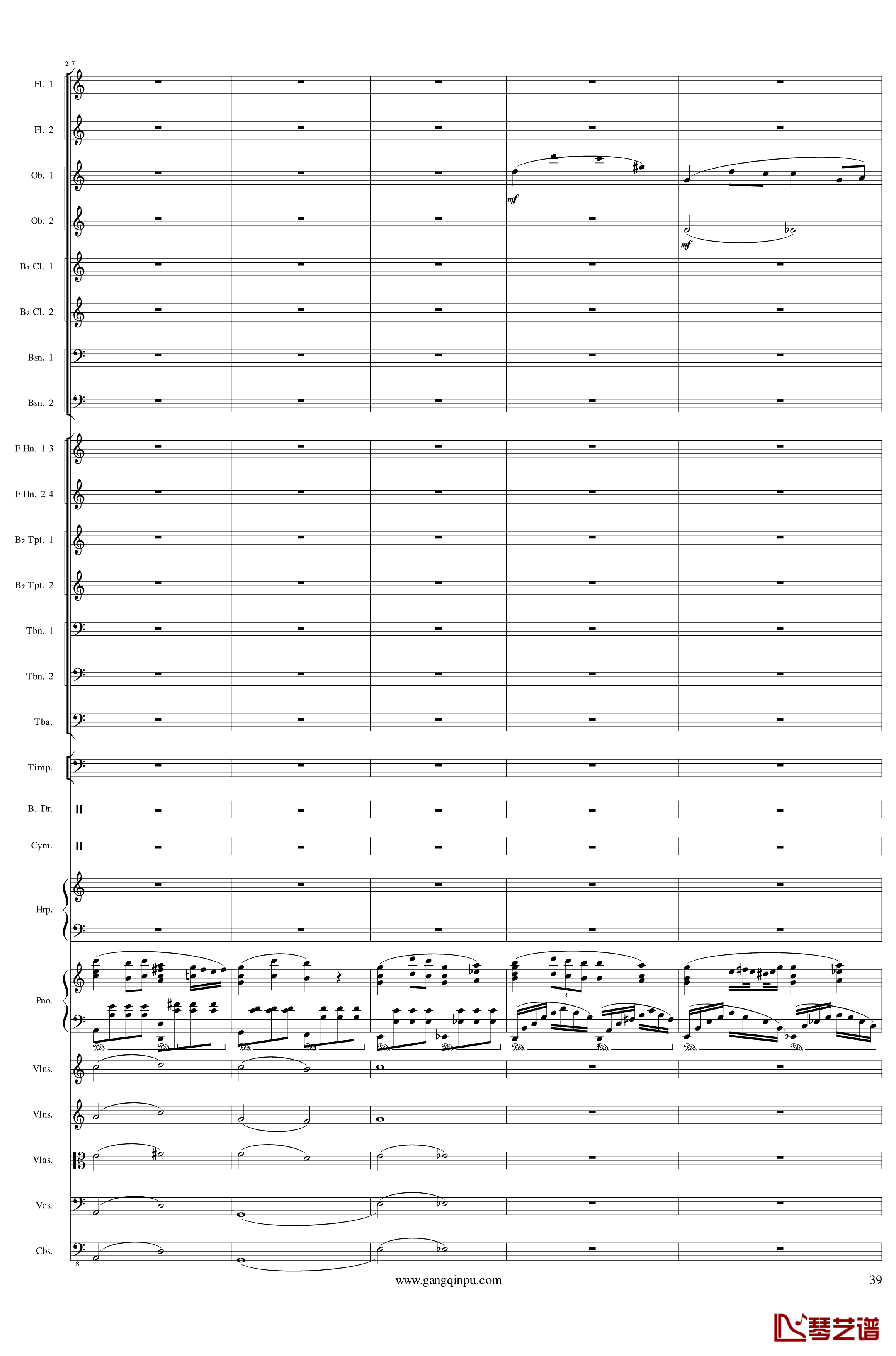 Piano Concerto No.6 in sharp F Minor Op.57 III钢琴谱-一个球39