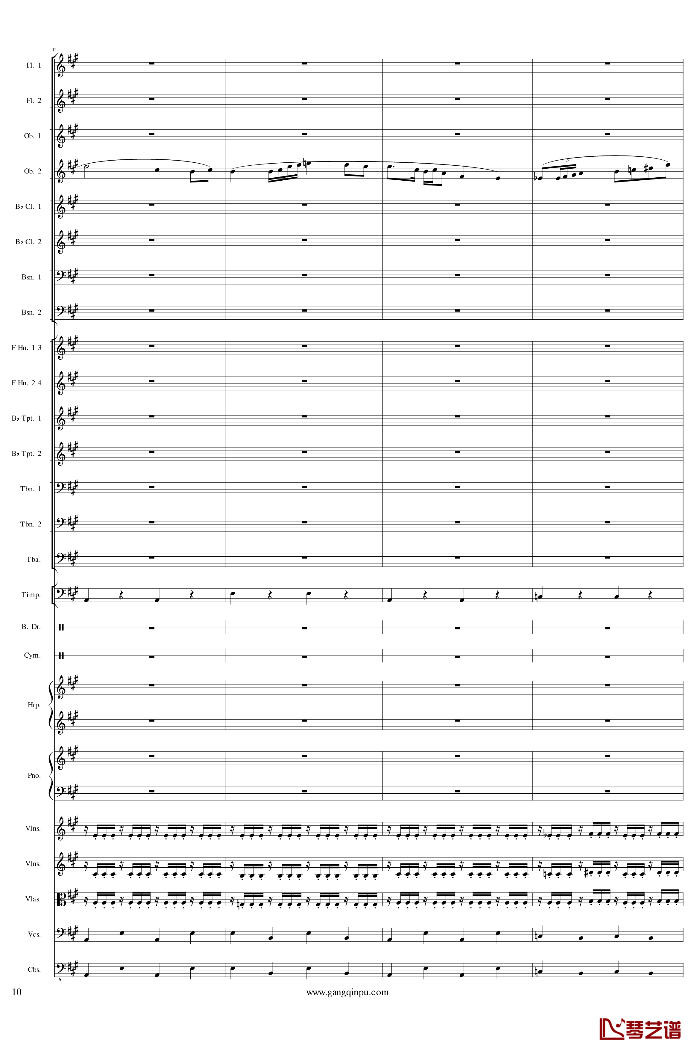 Piano Concerto No.6 in sharp F Minor Op.57 III钢琴谱-一个球10