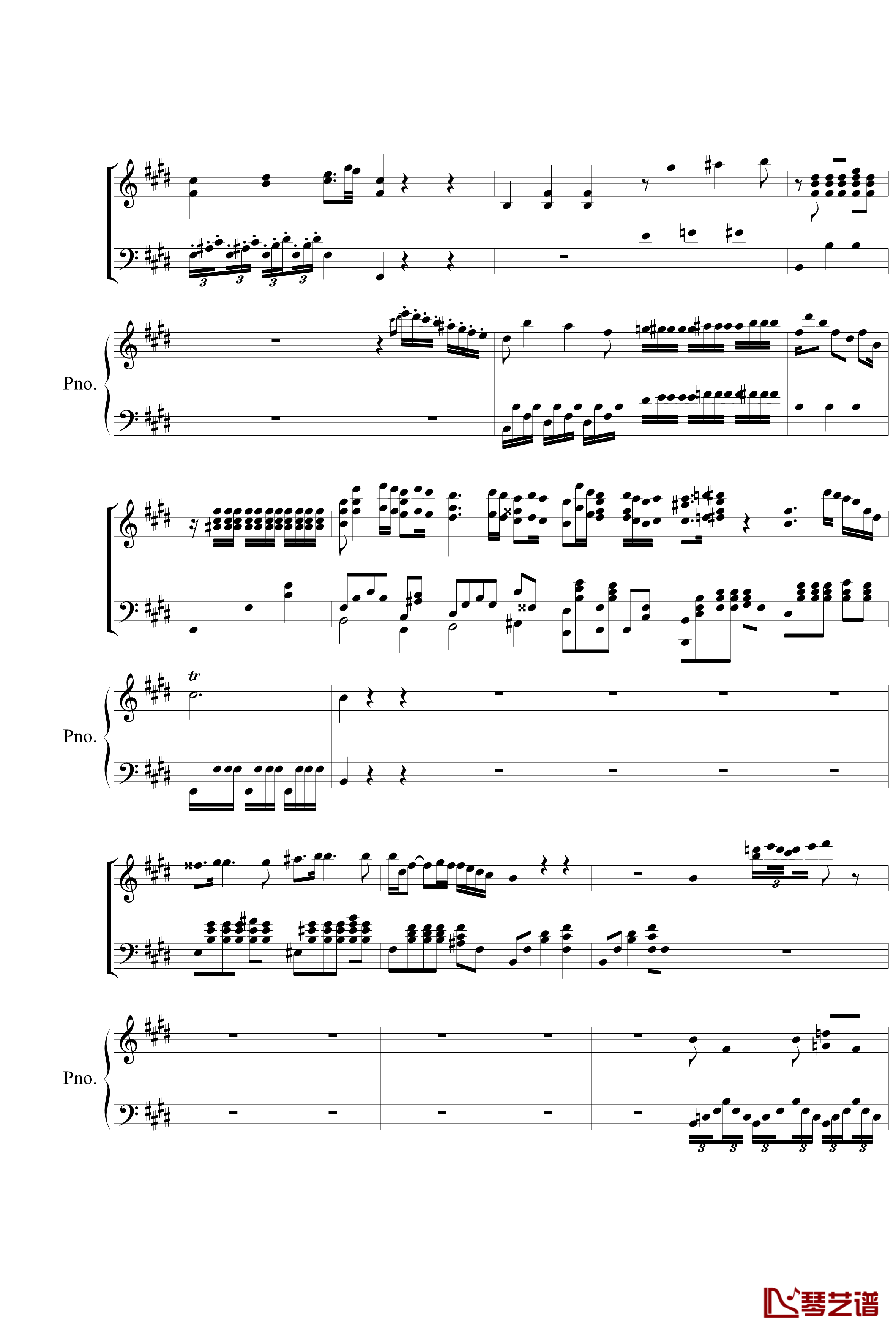 Piano Concerto No.2 钢琴谱-mov.2-nzh19344