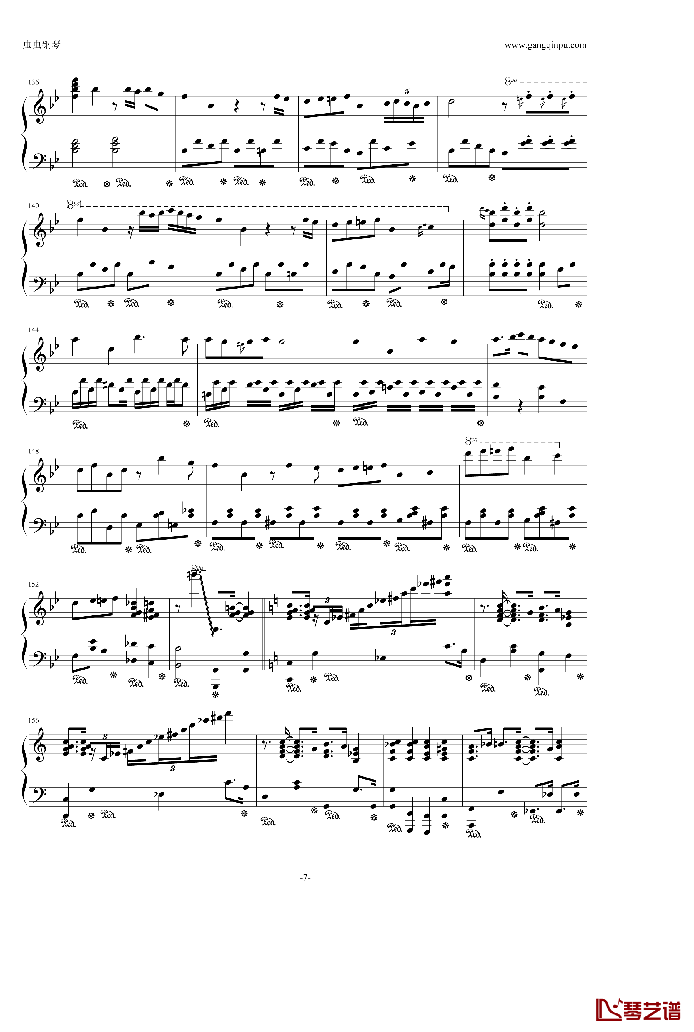Full Monty钢琴谱-世界名曲7