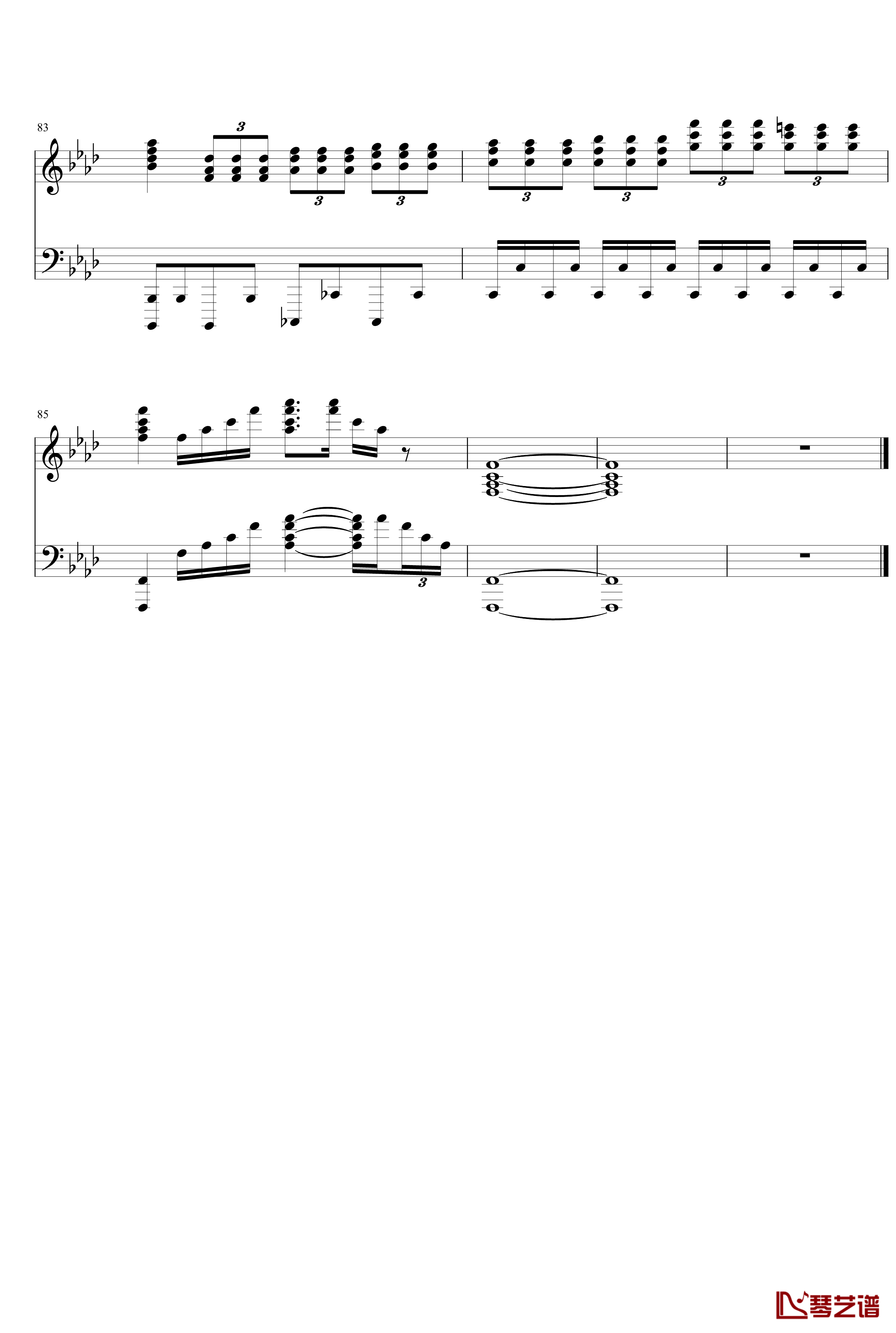 ANiMA钢琴谱-开源版-xi9