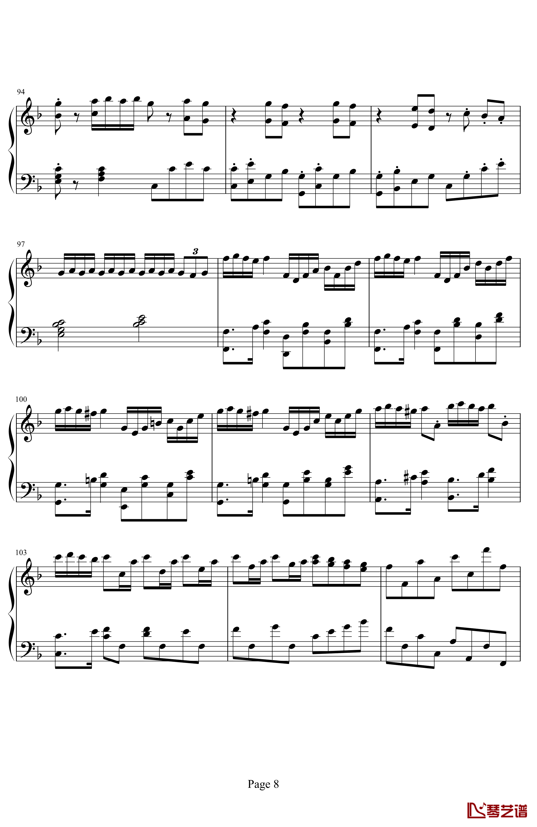 F大调回旋曲钢琴谱-修改版-.伊dên-H138