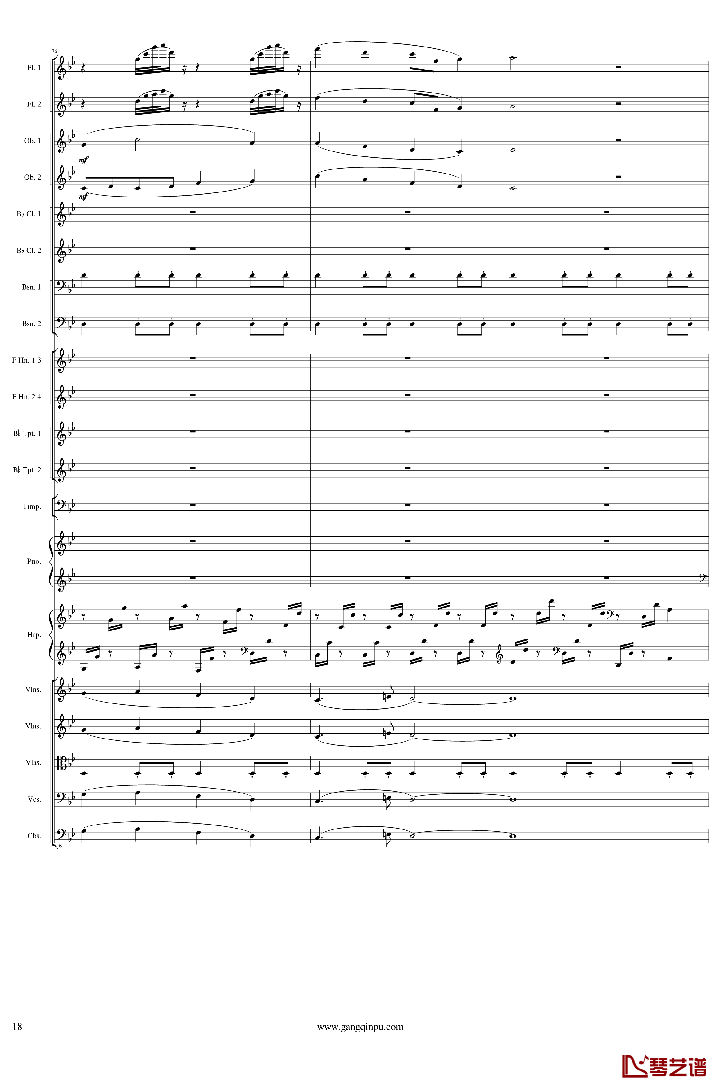 Symphonic Poem No.3, Op.91 Part 1钢琴谱-一个球18