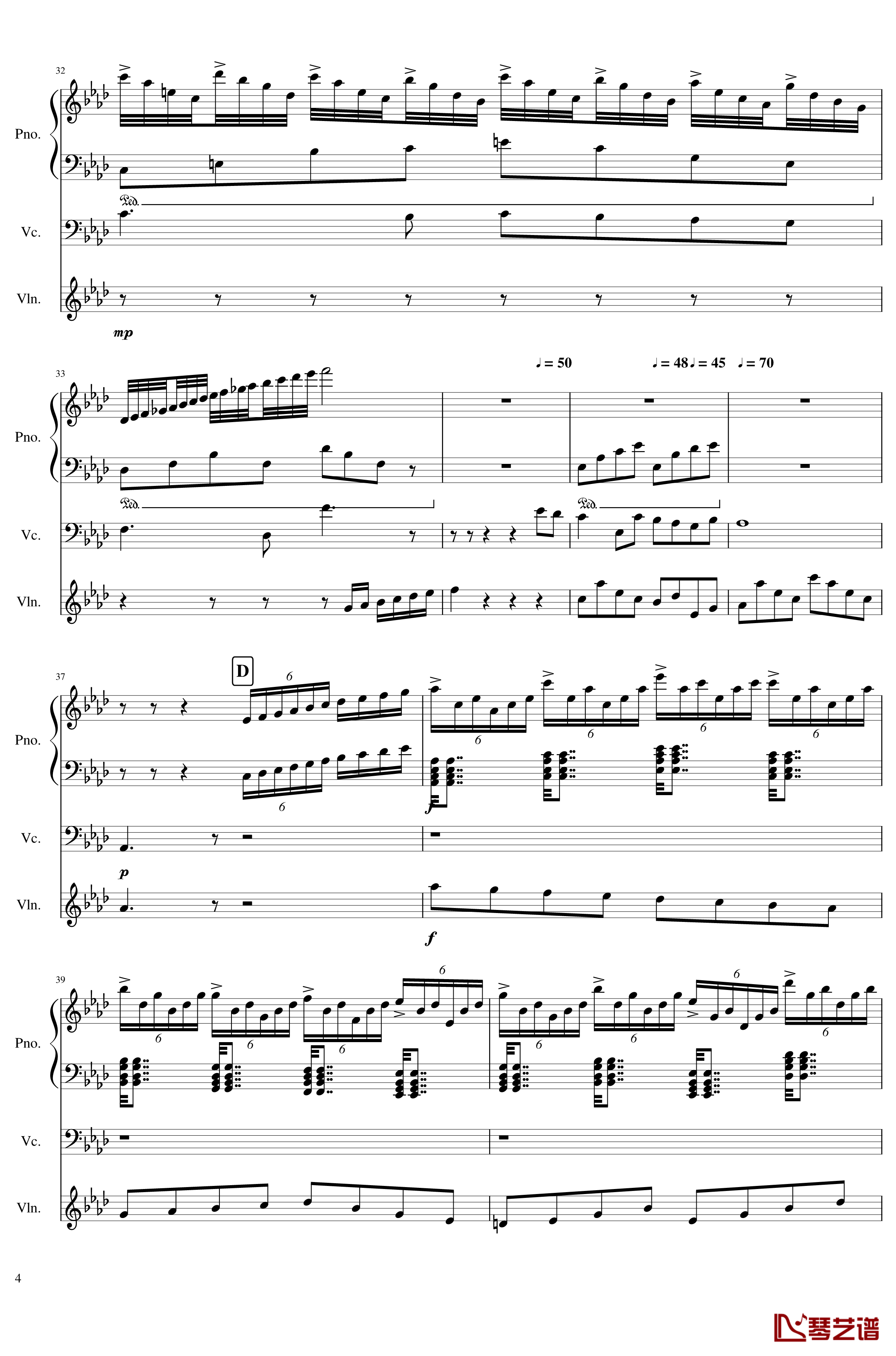 Op.3-2钢琴谱-年老色衰-SunnyAK474