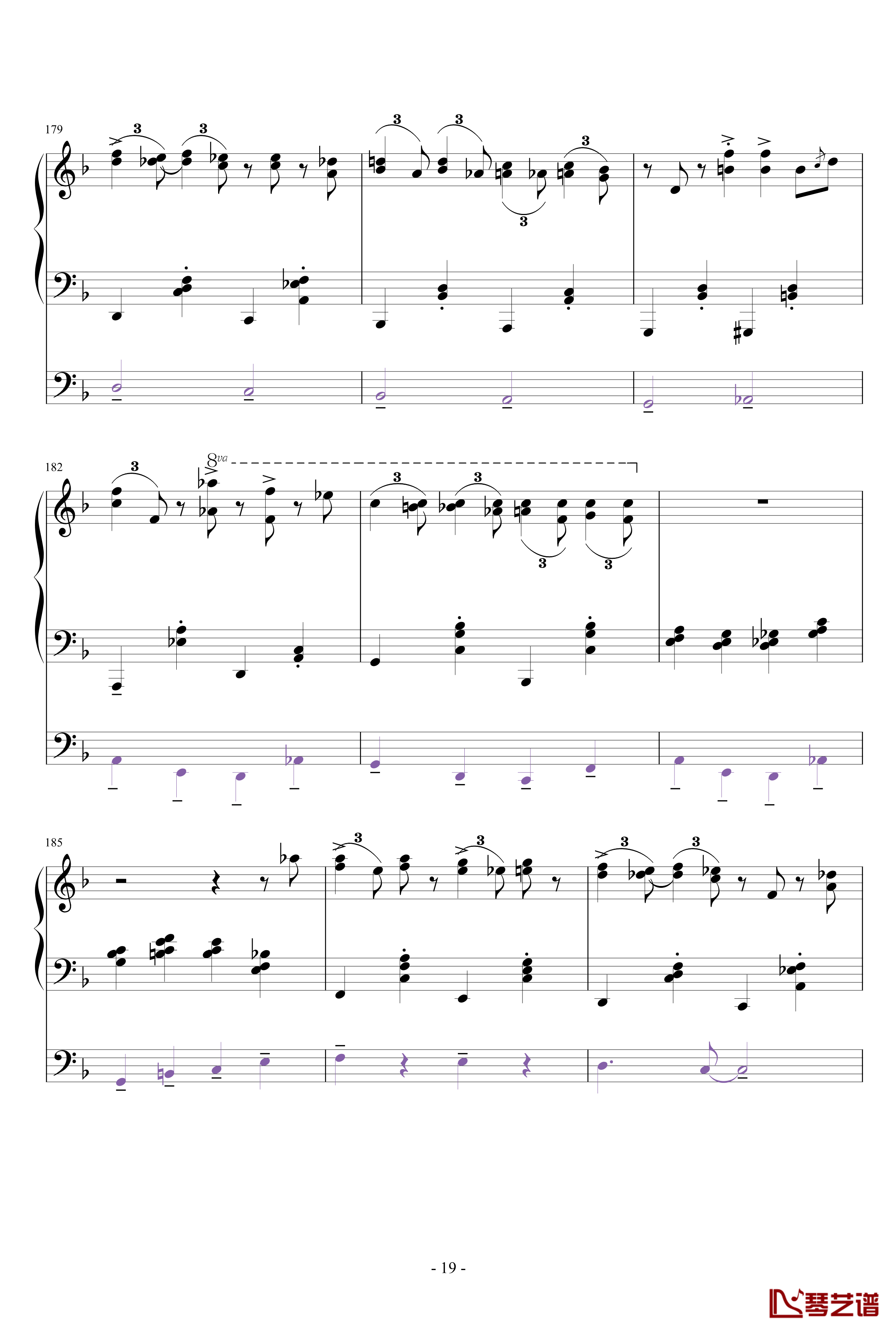 Carolina shout钢琴谱-爵士-oscar peterson19