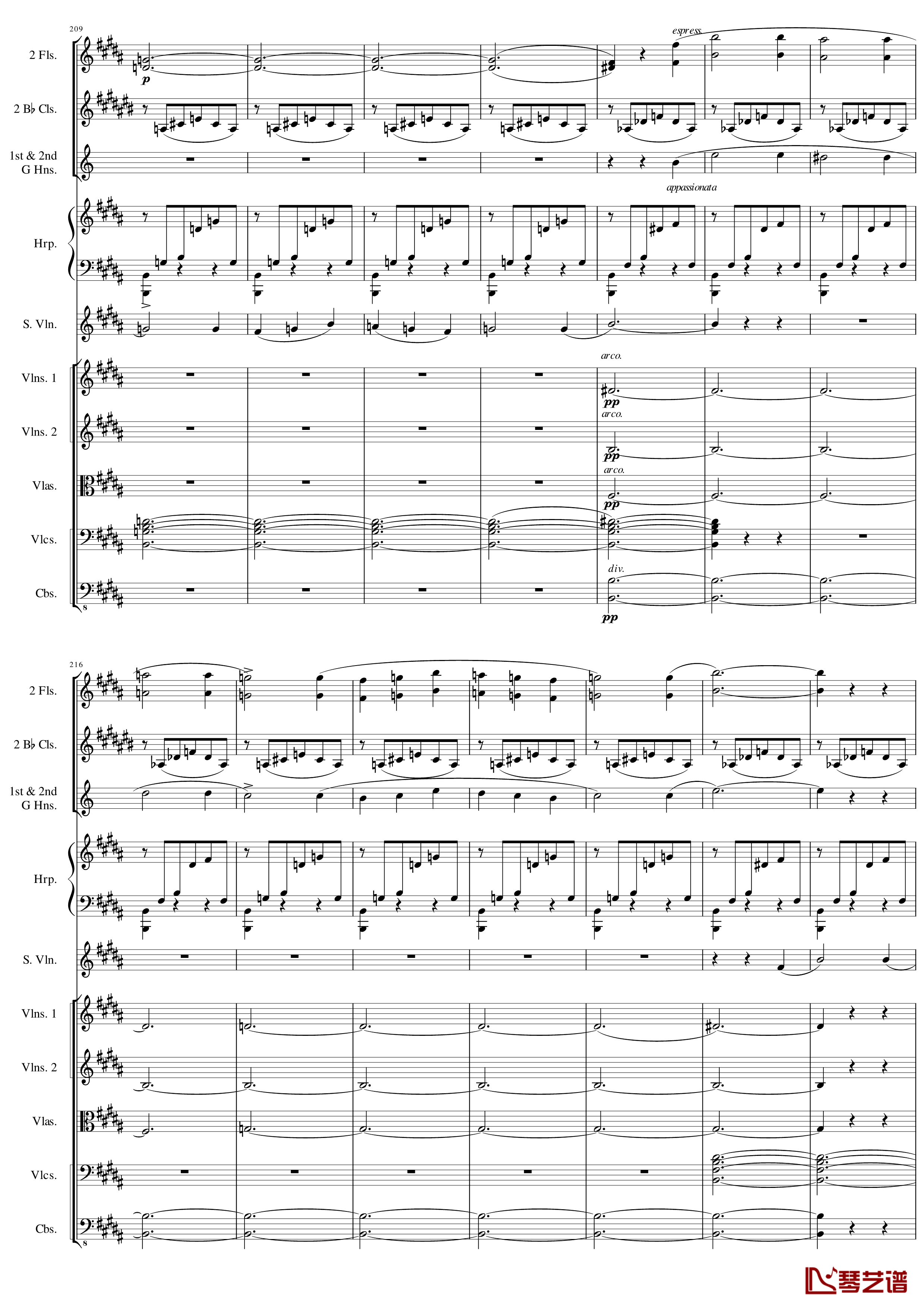 Danse Macabre Op.40钢琴谱-圣桑21