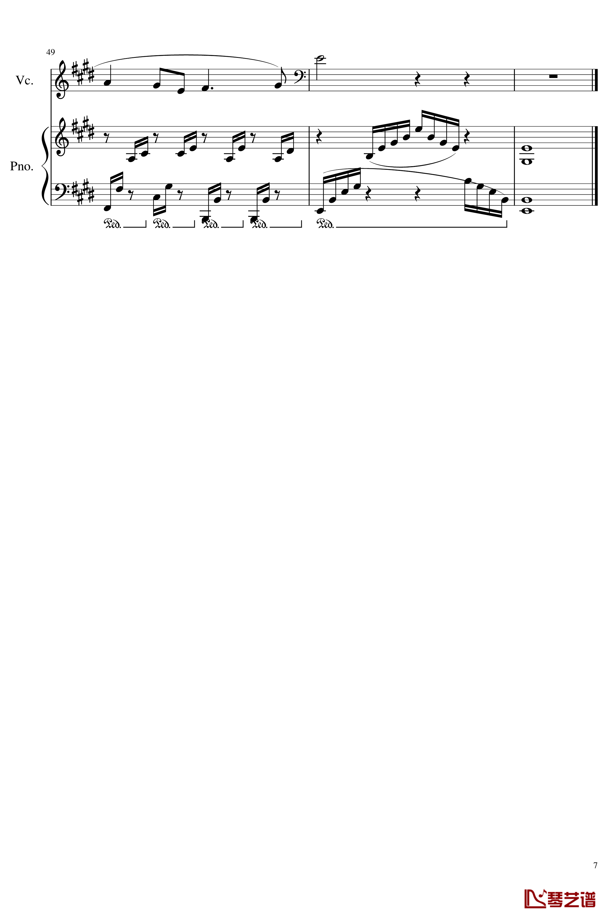 Summer Capriccio, Op.88钢琴谱-夏日随想曲-一个球7