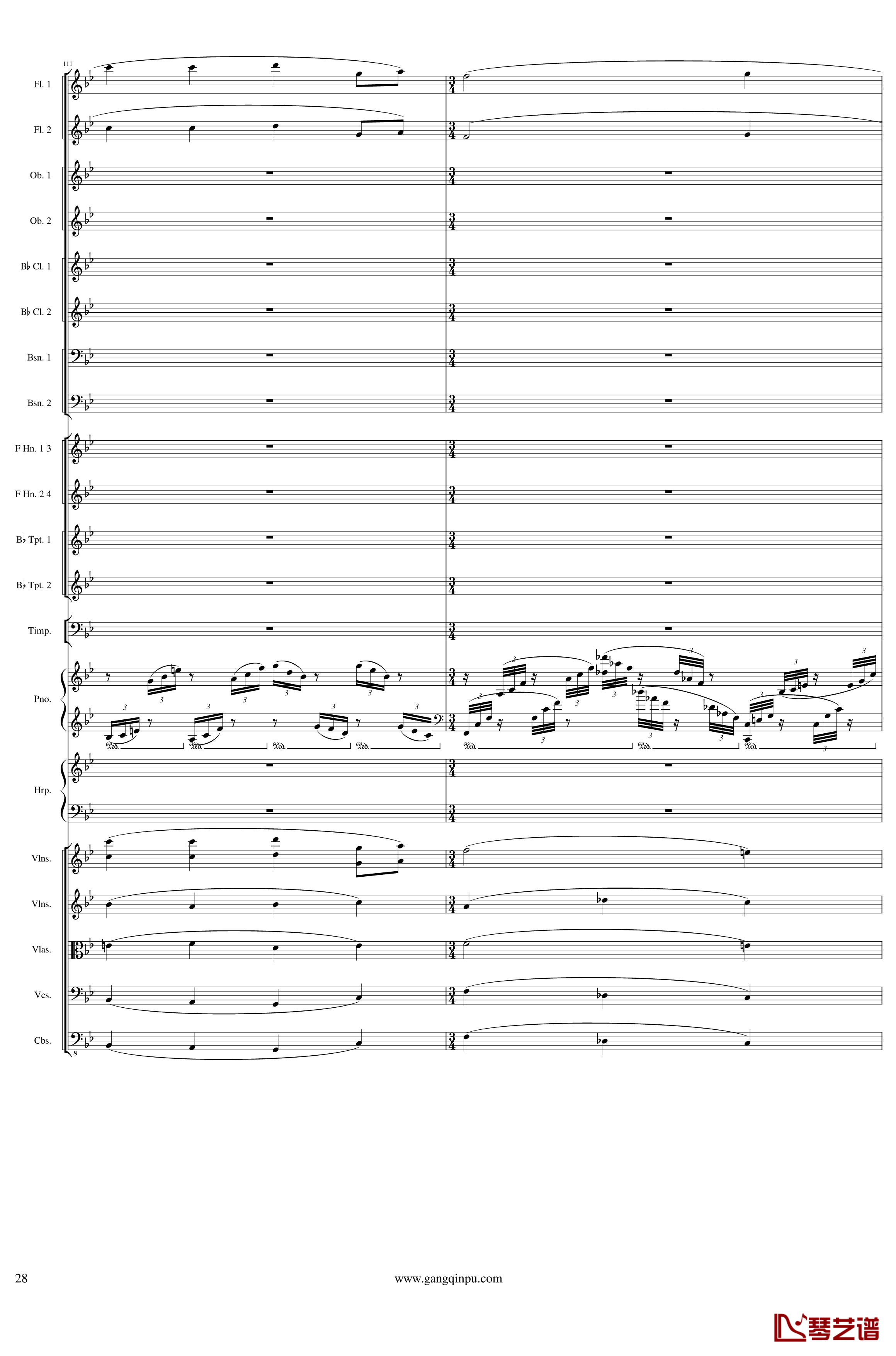 Symphonic Poem No.3, Op.91 Part 1钢琴谱-一个球28