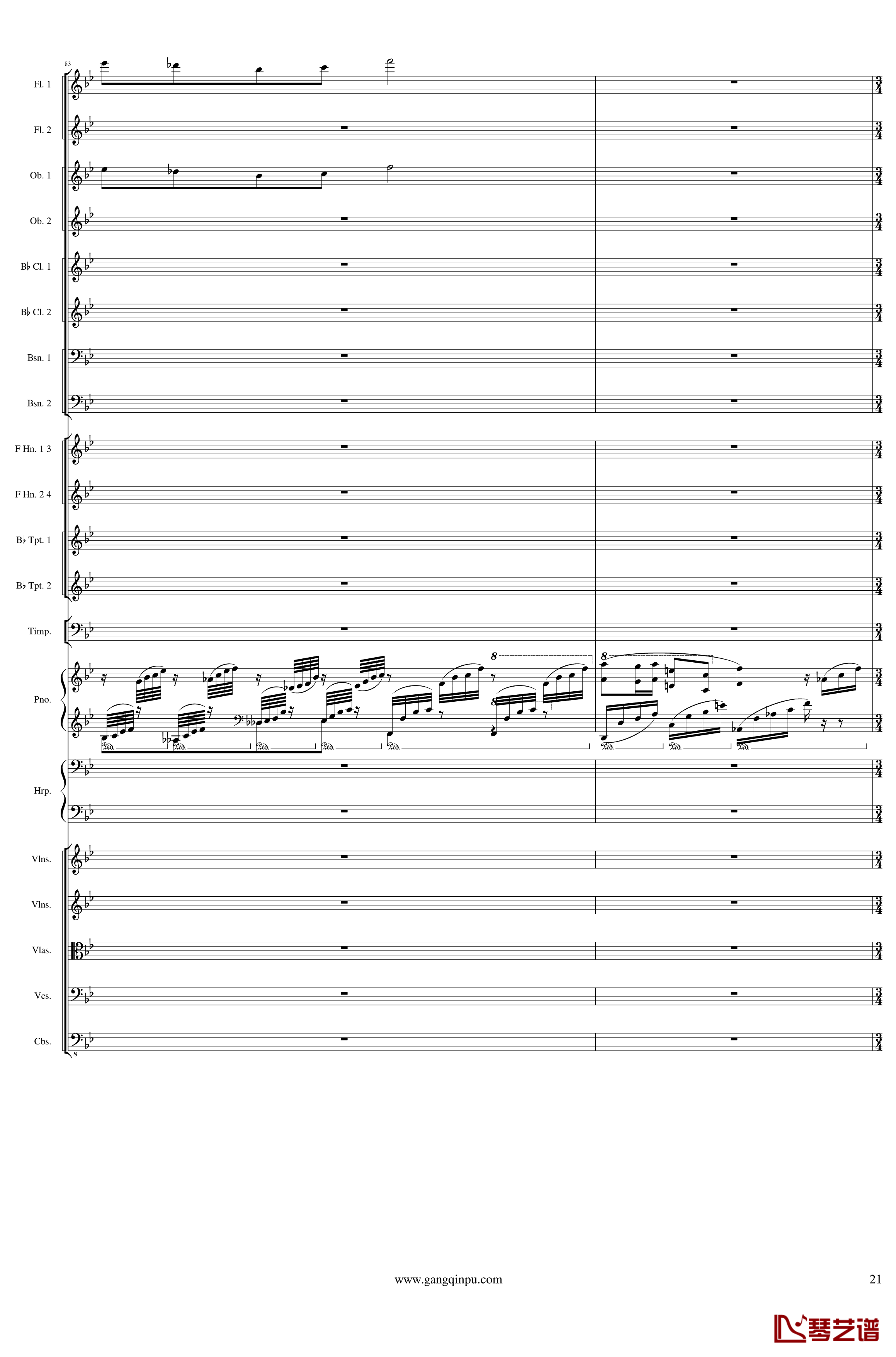 Symphonic Poem No.3, Op.91 Part 1钢琴谱-一个球21