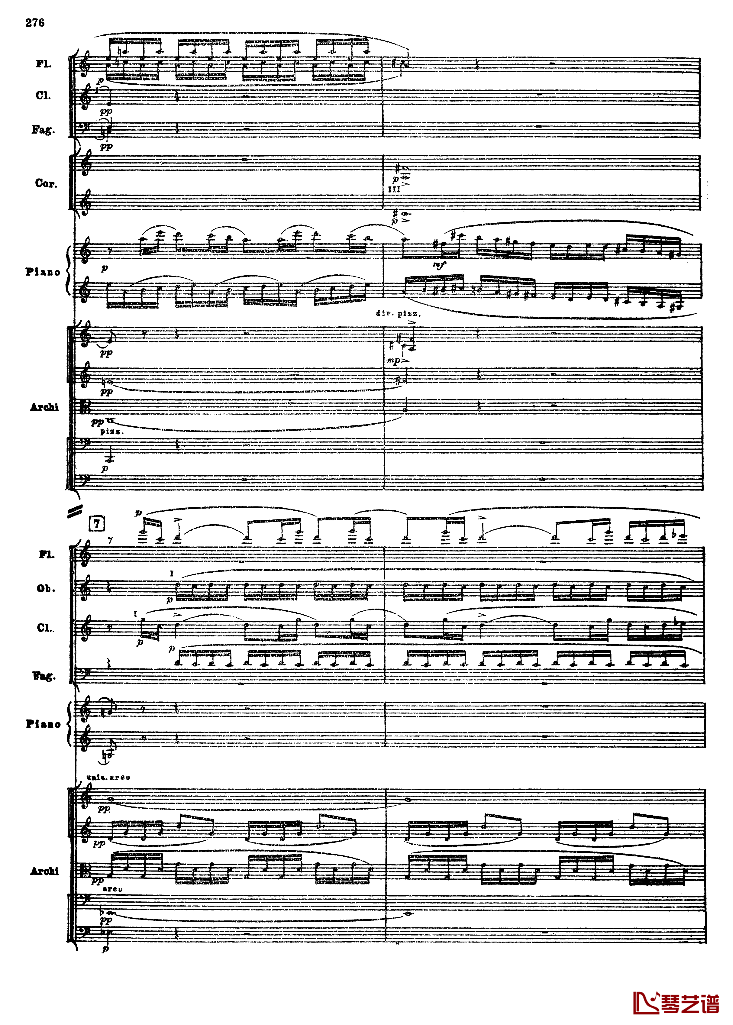 普罗科菲耶夫第三钢琴协奏曲钢琴谱-总谱-普罗科非耶夫8