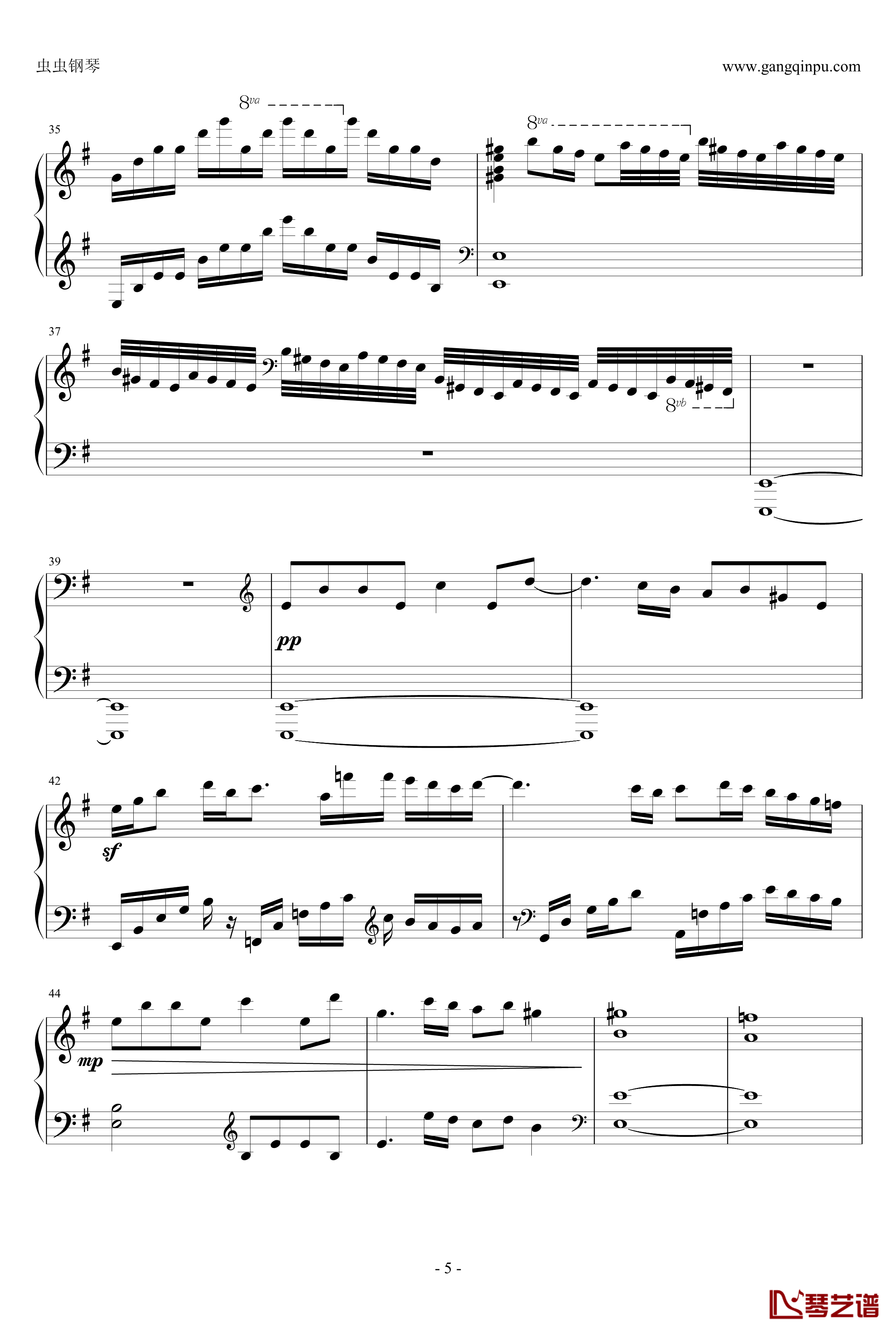 Nathrach钢琴谱-终极版-马克西姆-Maksim·Mrvica5
