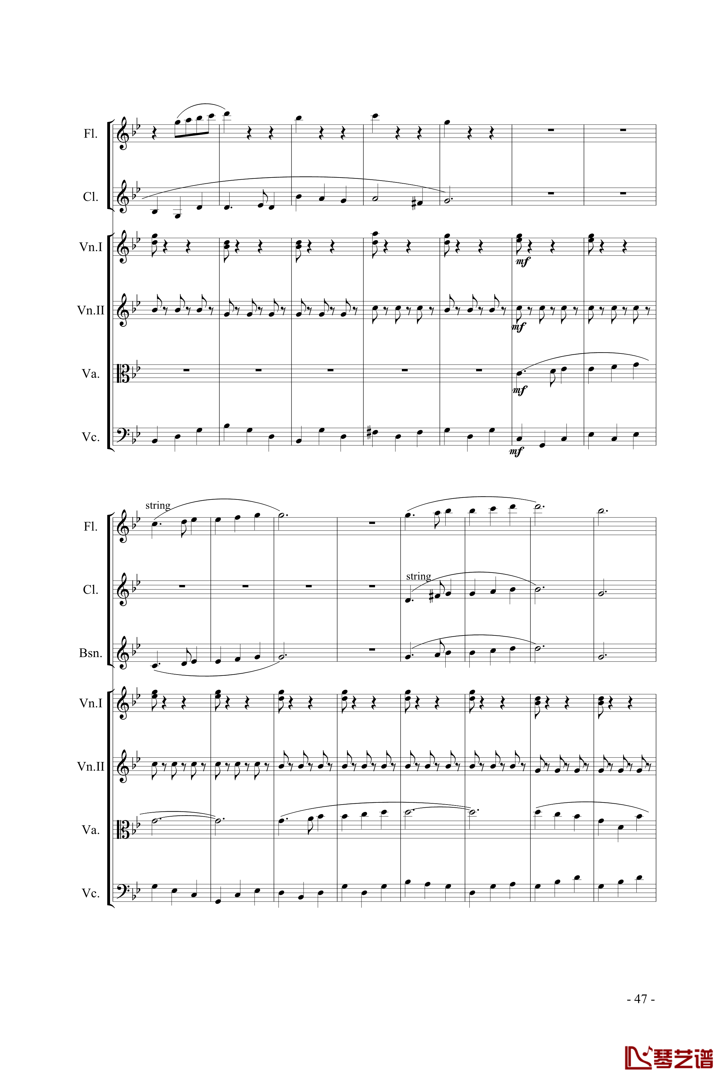 大地赞歌钢琴谱-第三乐章-苗波16