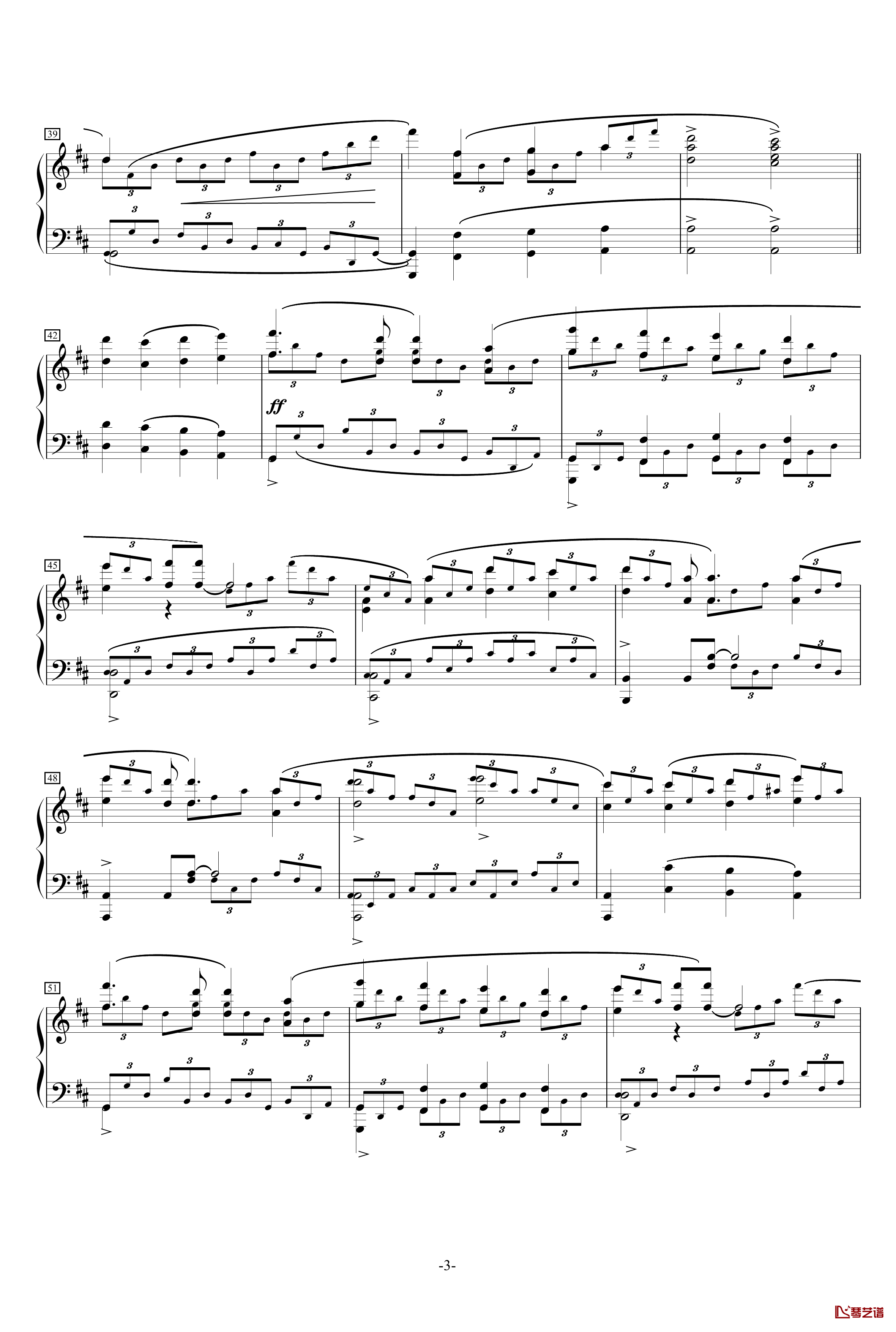 MELT钢琴谱-メルト-初音未来3
