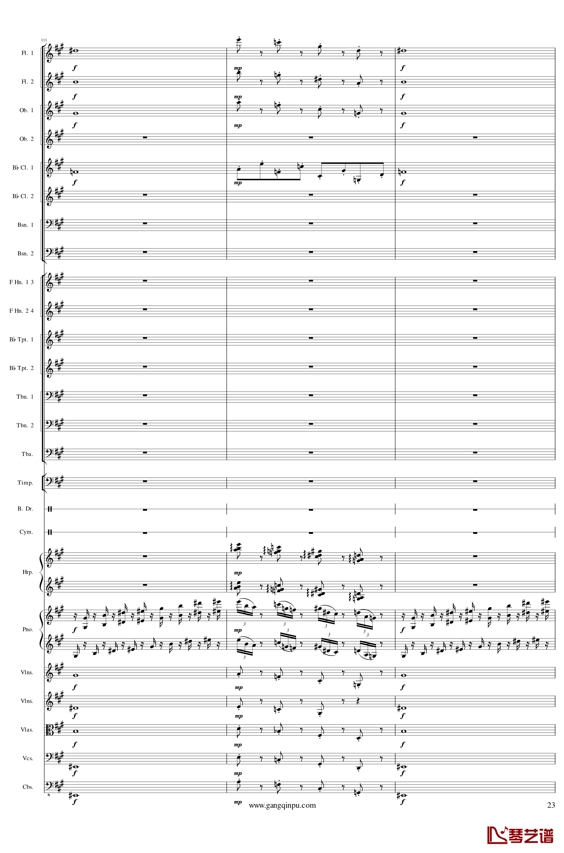 Piano Concerto No.6 in sharp F Minor Op.57 III钢琴谱-一个球23