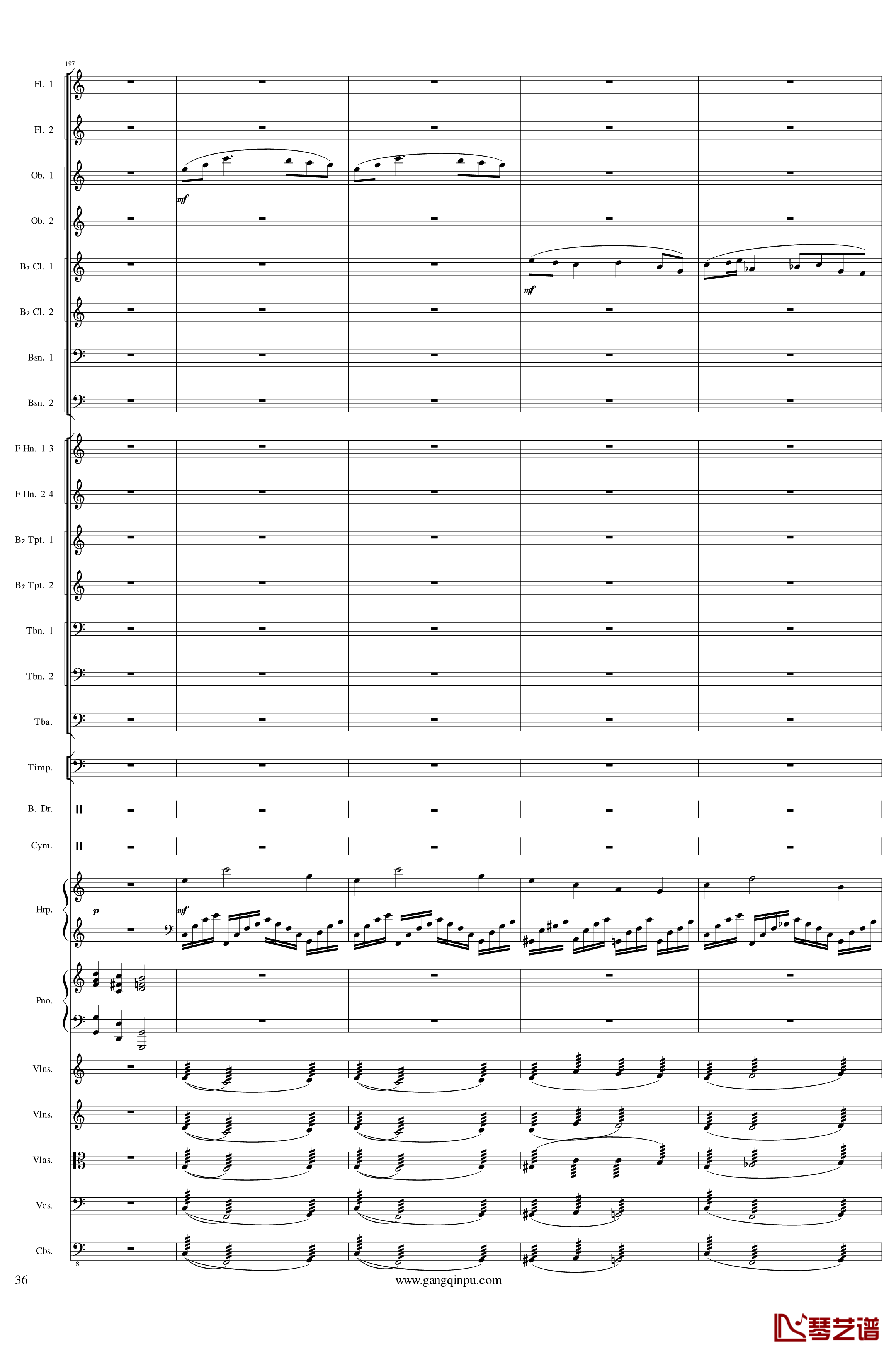 Piano Concerto No.6 in sharp F Minor Op.57 III钢琴谱-一个球36